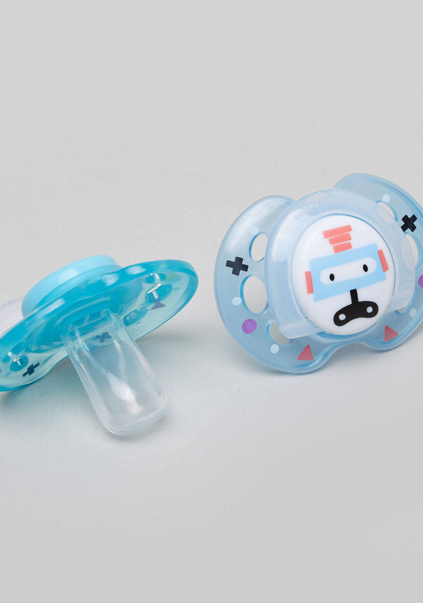 Tommee Tippee Fun Style Soother - Set of 2-Pacifiers-image-2