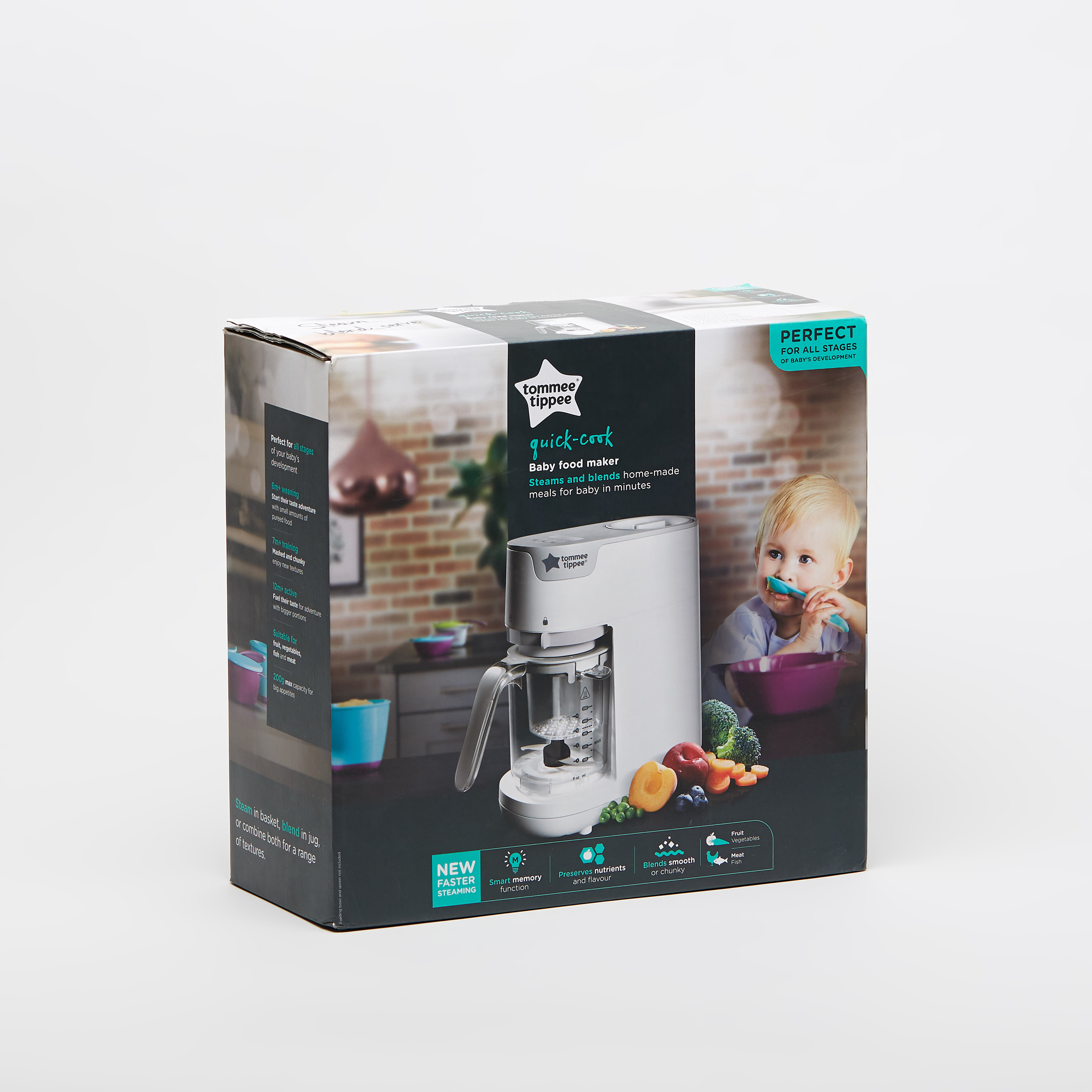 Tommee Tippee Quick Cook Baby Food Maker-baby-feeding-babyfoodprocessors-image-1