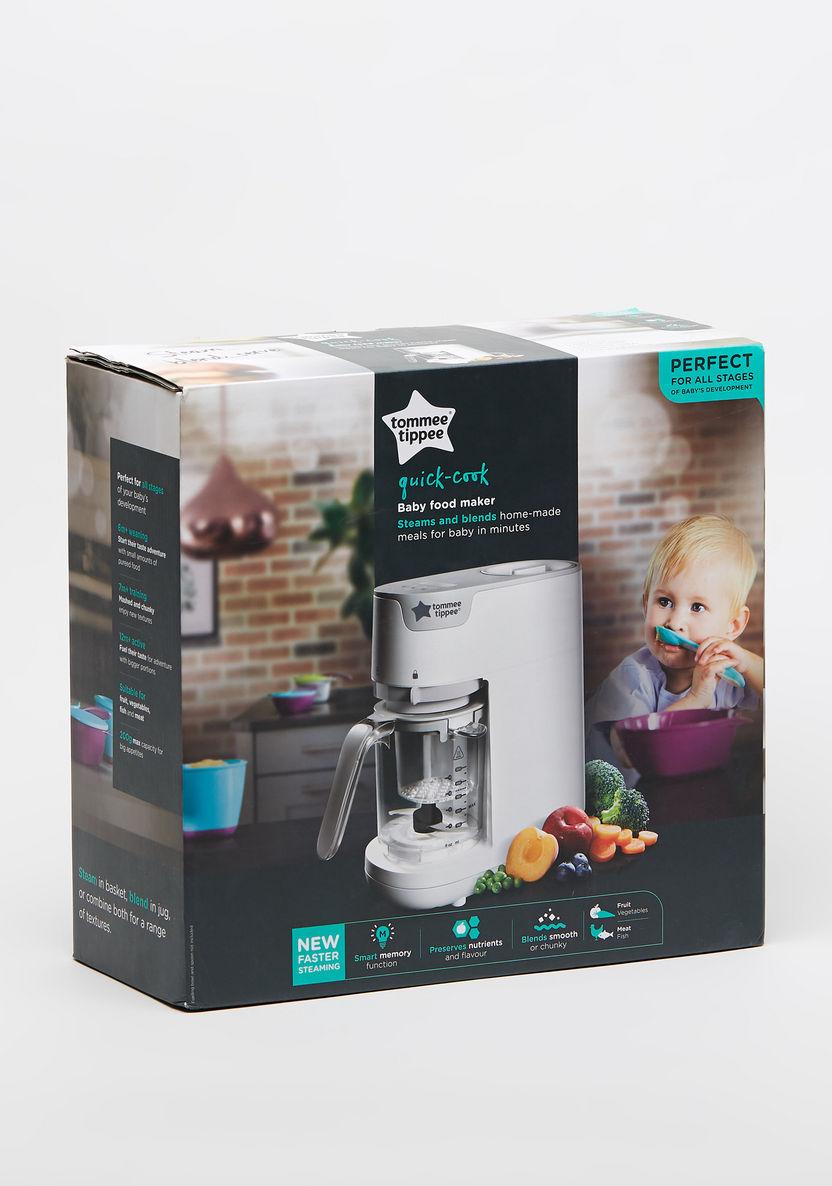 Tommee Tippee Quick Cook Baby Food Maker-Baby Food Processors-image-0