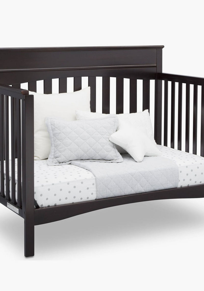 Delta Skylar 3-in-1 Convertible Crib with Bed Guard-Baby Cribs-image-1