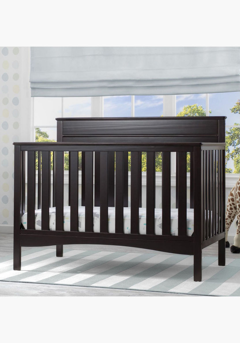 Delta Skylar 3-in-1 Convertible Crib with Bed Guard-Baby Cribs-image-2