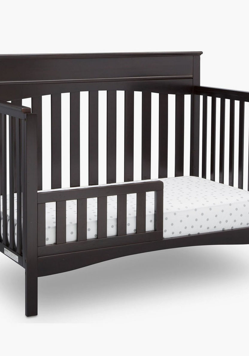 Delta Skylar 3-in-1 Convertible Crib with Bed Guard-Baby Cribs-image-3