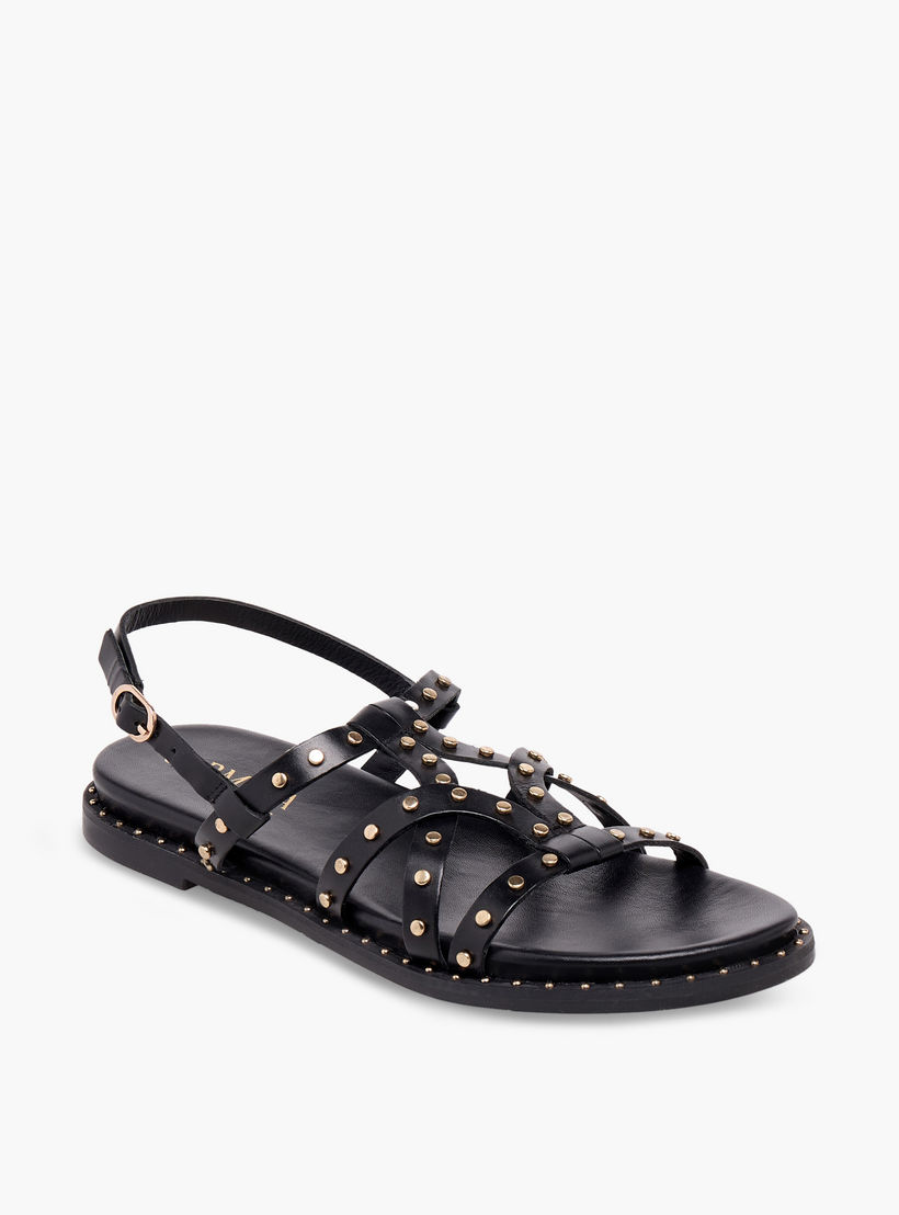 صندل جلد مرصع للنساء من كارميلا-women-shoes-flats-sandals-image-2