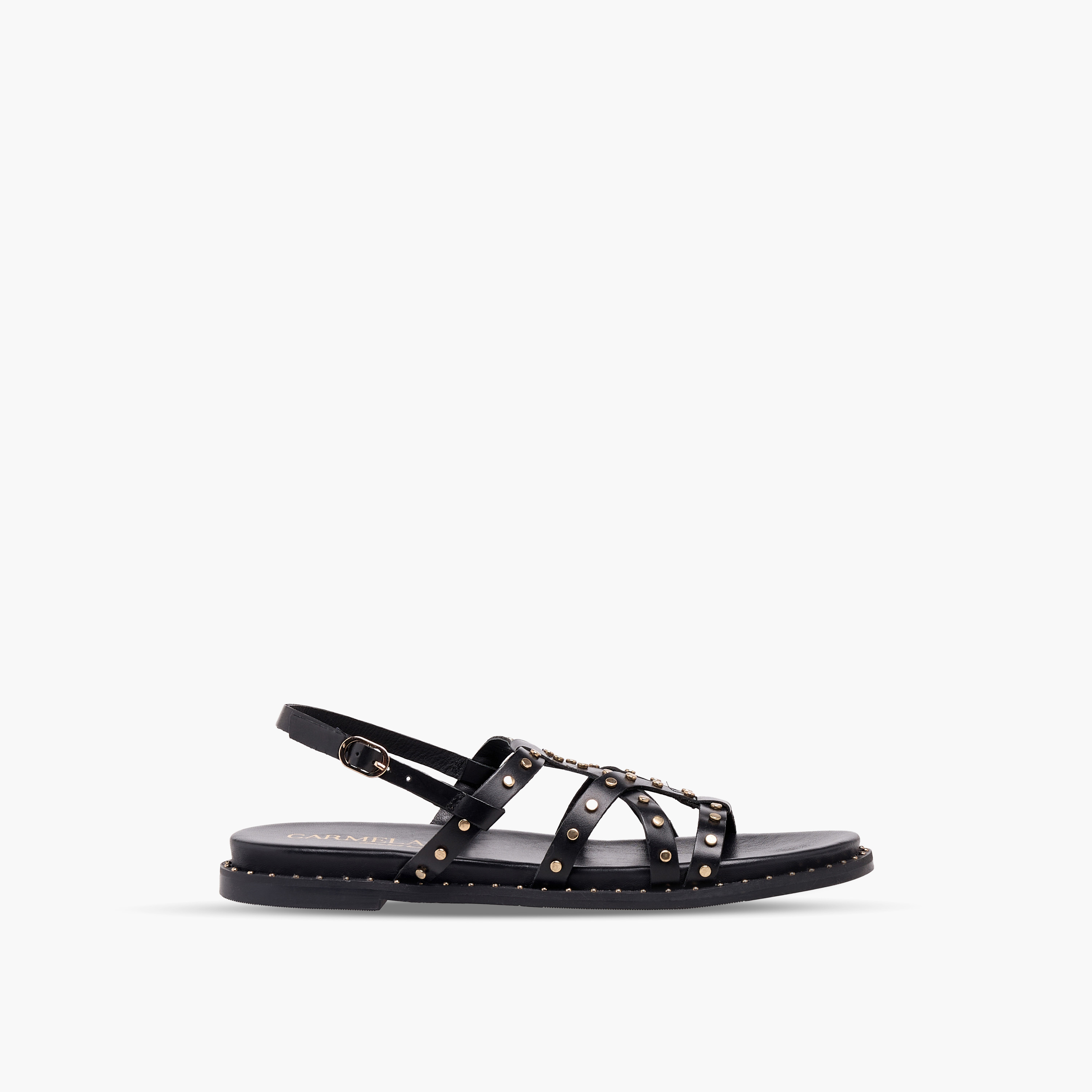 صندل جلد مرصع للنساء من كارميلا-women-shoes-flats-sandals-image-3