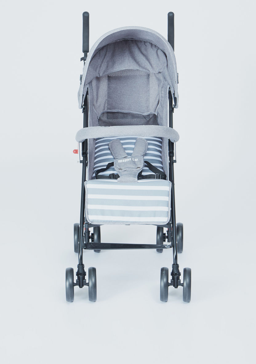 Juniors Billie Flamingo Pink Baby Stroller with 4-Level Adjustable Backrest (Upto 3 years)-Strollers-image-2