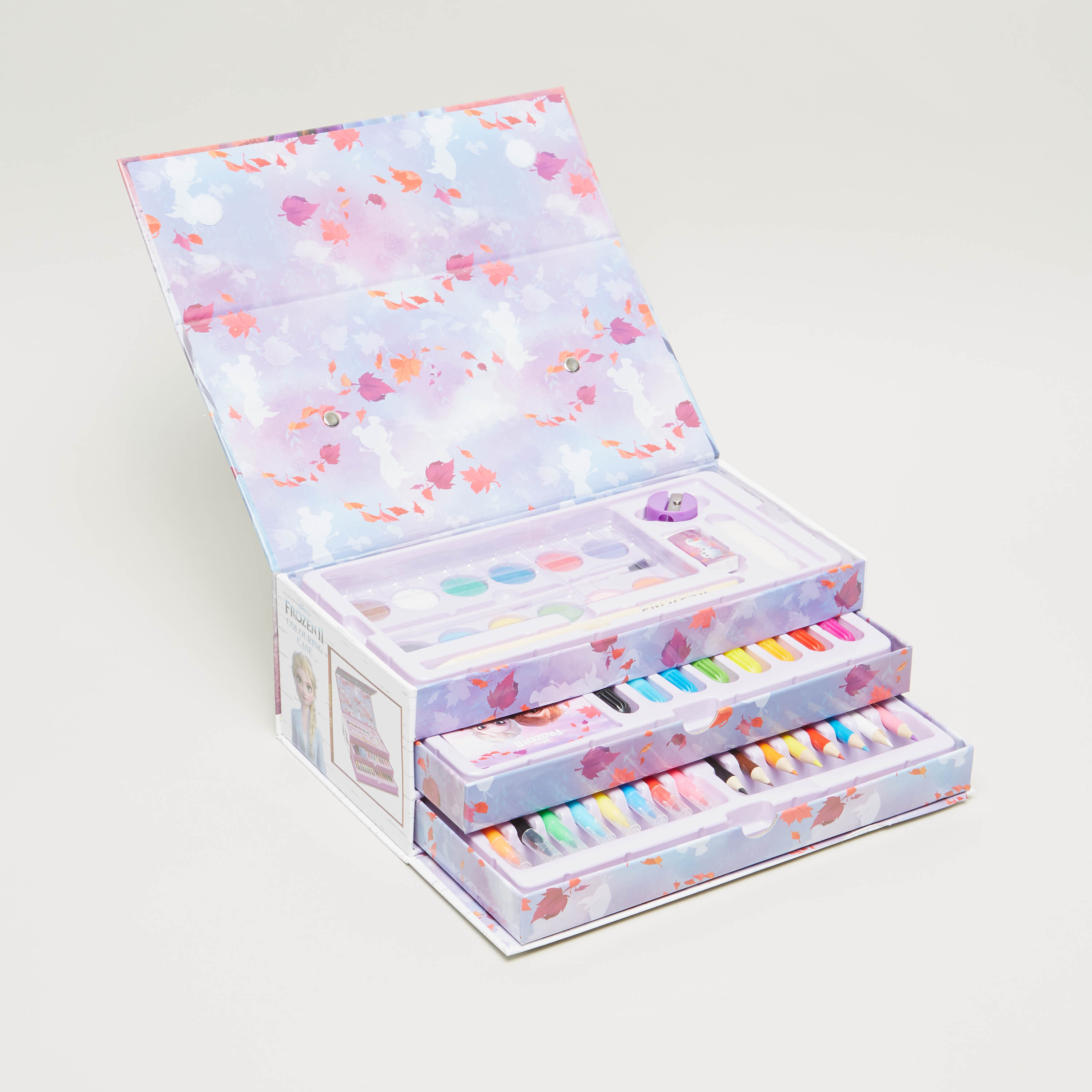 Disney Frozen 2 Colouring Case Set-school-artsandcrafts-image-2