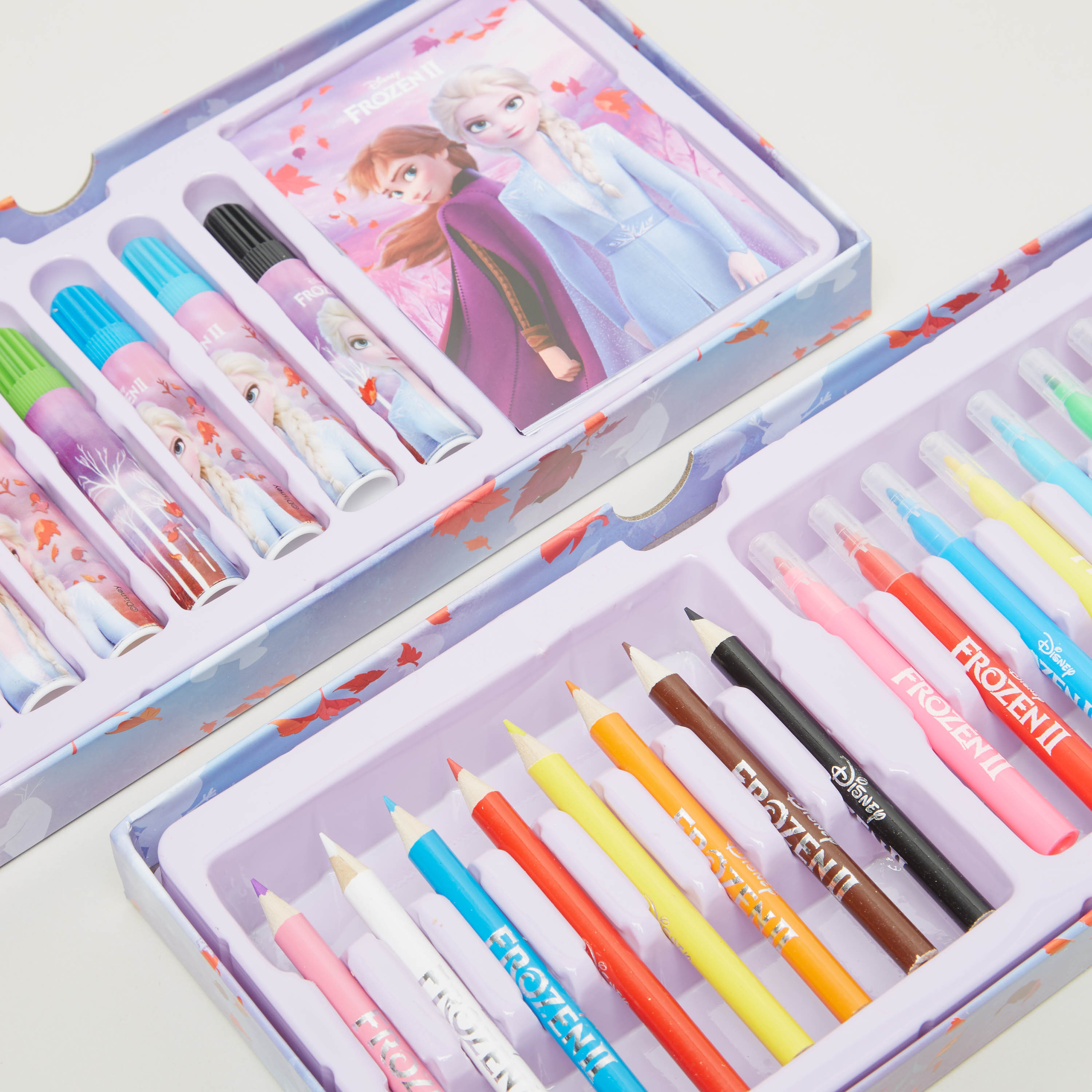 Disney Frozen 2 Colouring Case Set-school-artsandcrafts-image-4