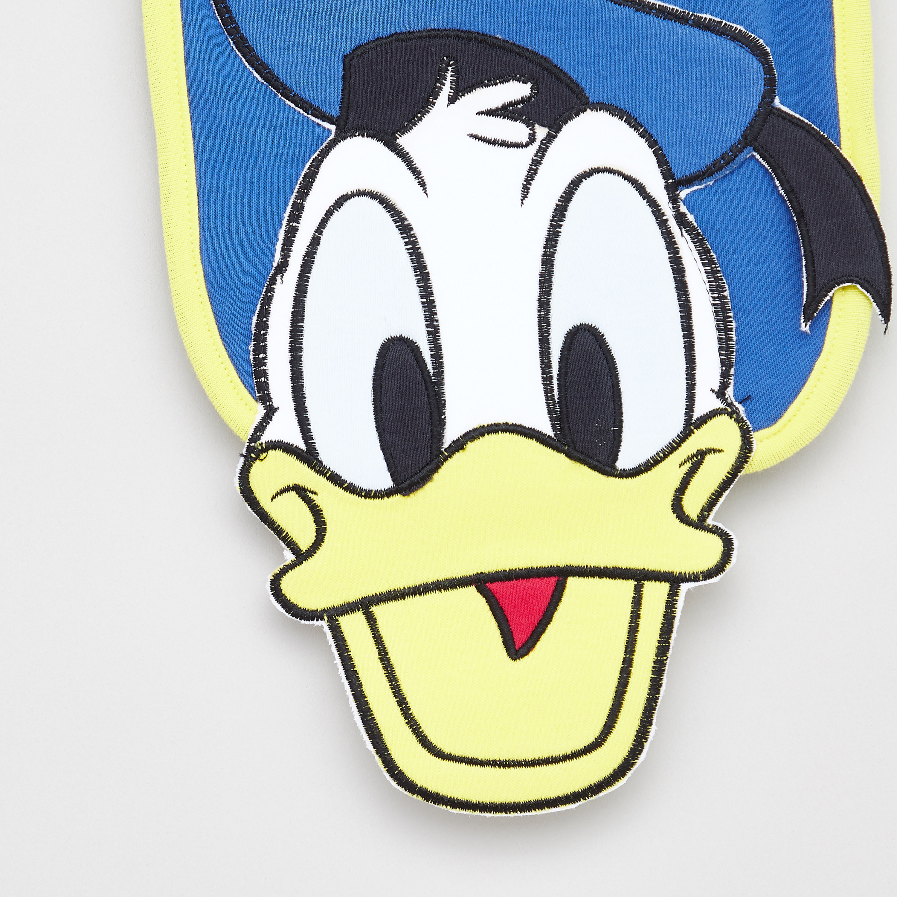 Patch Closure Buy Disney Donald Duck Patch Applique Bib with Snap Button Closure ...