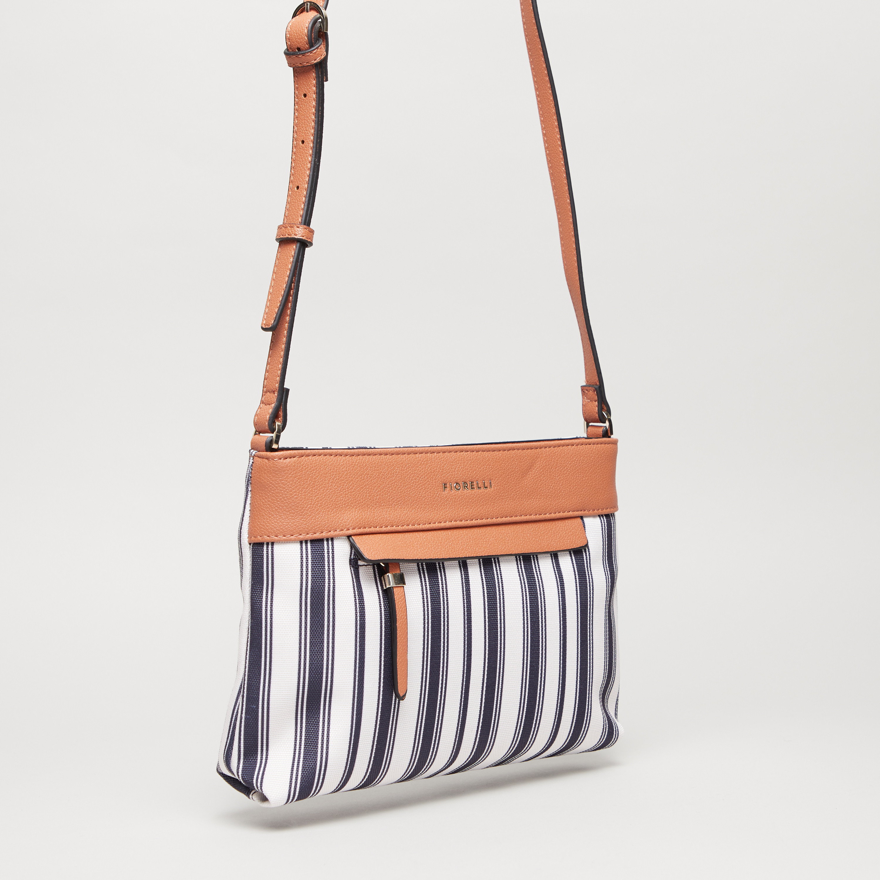 Buy Women s FIORELLI Striped Crossbody Bag Online Centrepoint Qatar