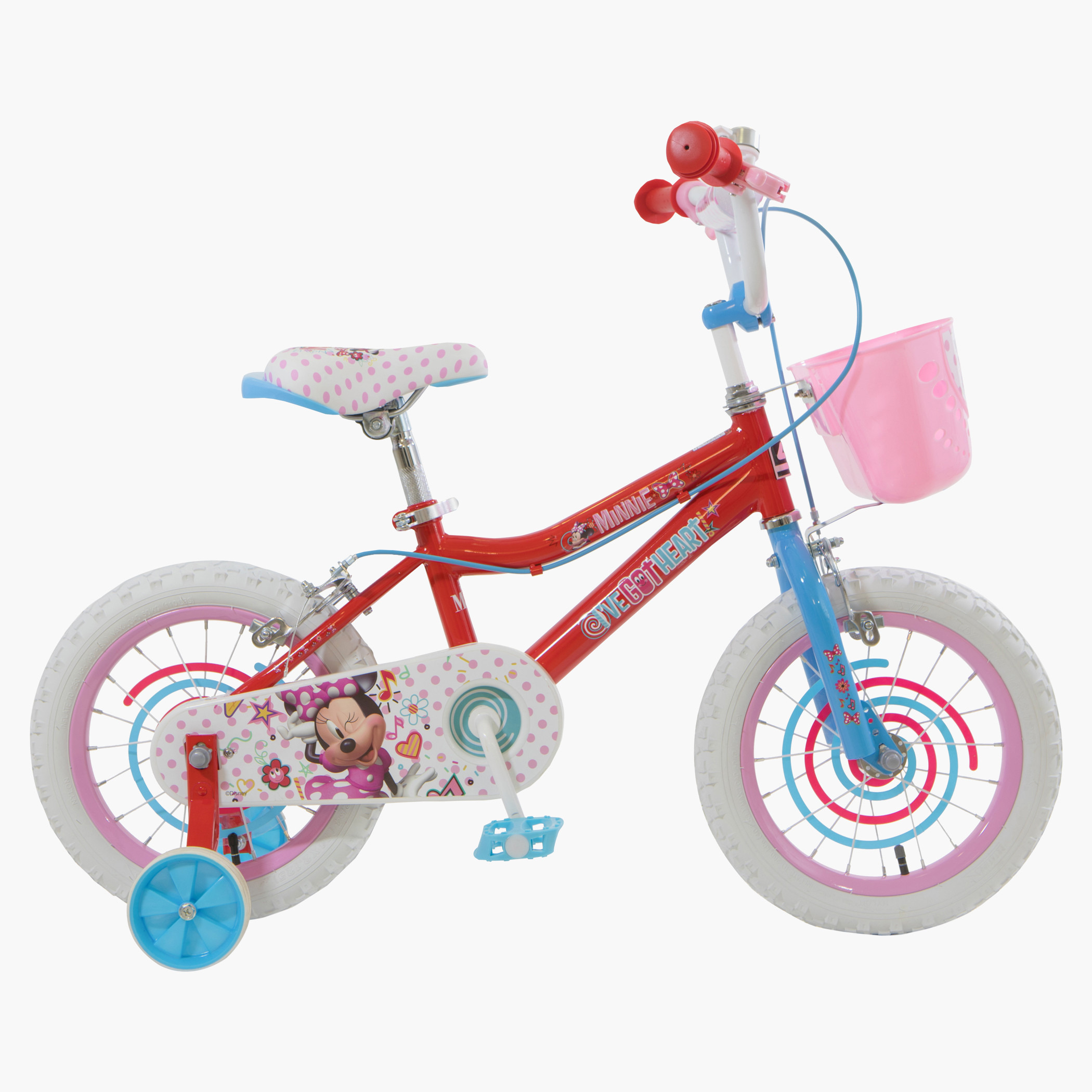 Buy Disney Minnie Mouse Print Spartan Bicycle 14 inches Online Babyshop UAE