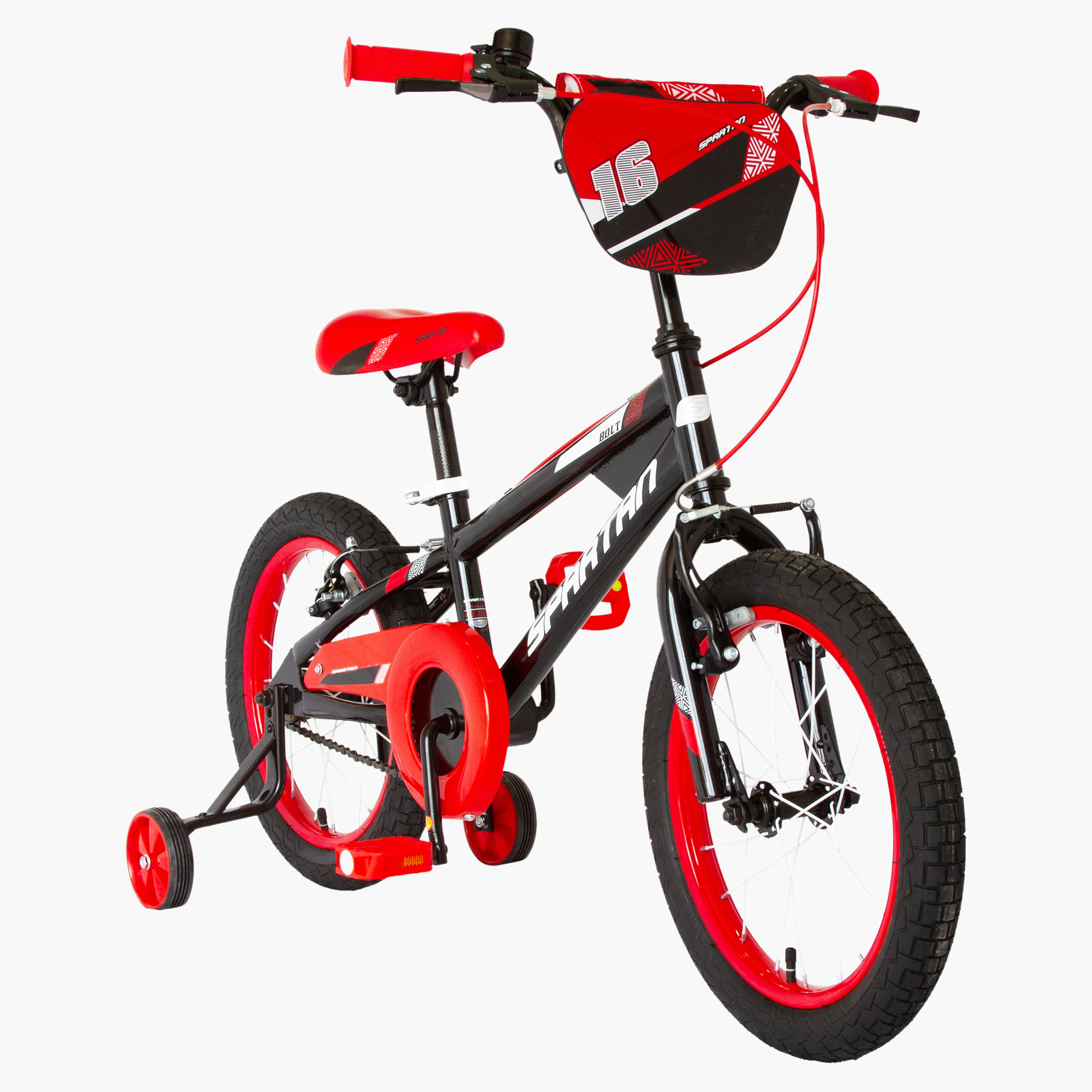 Spartan Padded Seat Bicycle - 16 inches-toys-outdoor-bikesandrideons-bikes-image-2