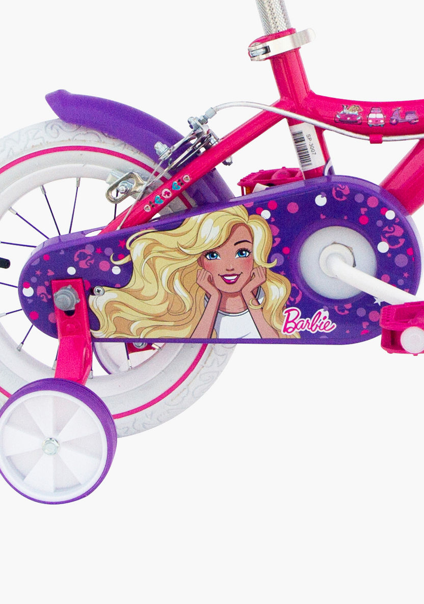 Spartan Barbie Print Premium Bicycle - 12 inches-Bikes and Ride ons-image-2