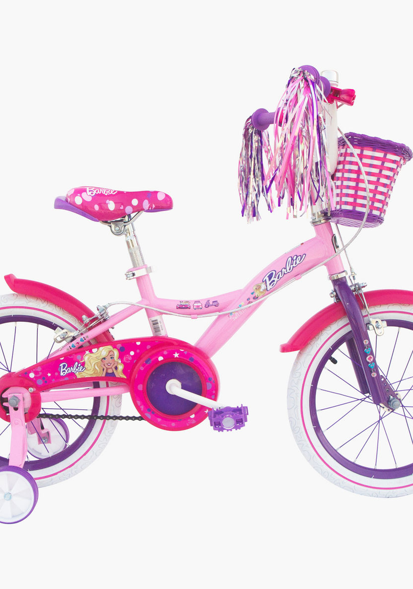 Spartan Barbie Print Premium Bicycle - 16 inches-Bikes and Ride ons-image-0