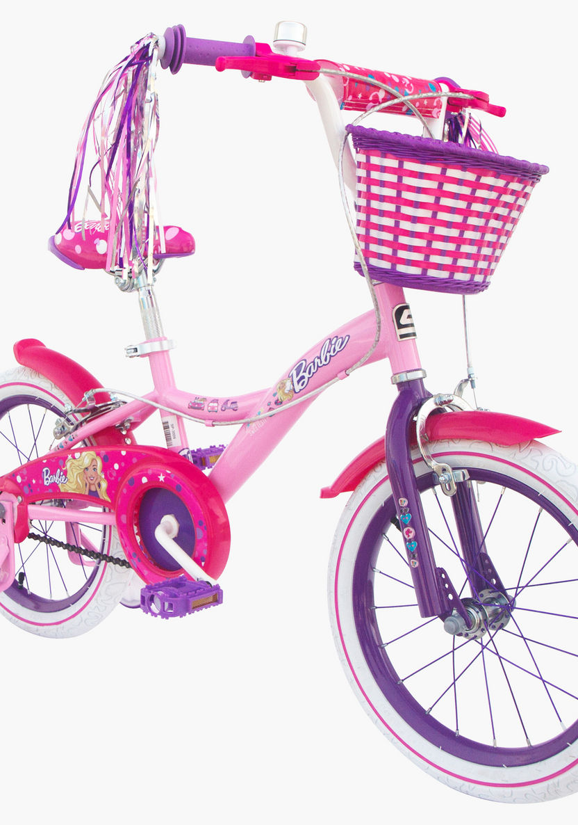 Spartan Barbie Print Premium Bicycle - 16 inches-Bikes and Ride ons-image-1