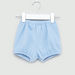 Juniors Textured Bib with Solid Shorts-Bibs and Burp Cloths-thumbnail-4