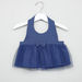 Juniors Polka Dot Print Bib Dress and Diaper Shorts Set-Accessories-thumbnail-1