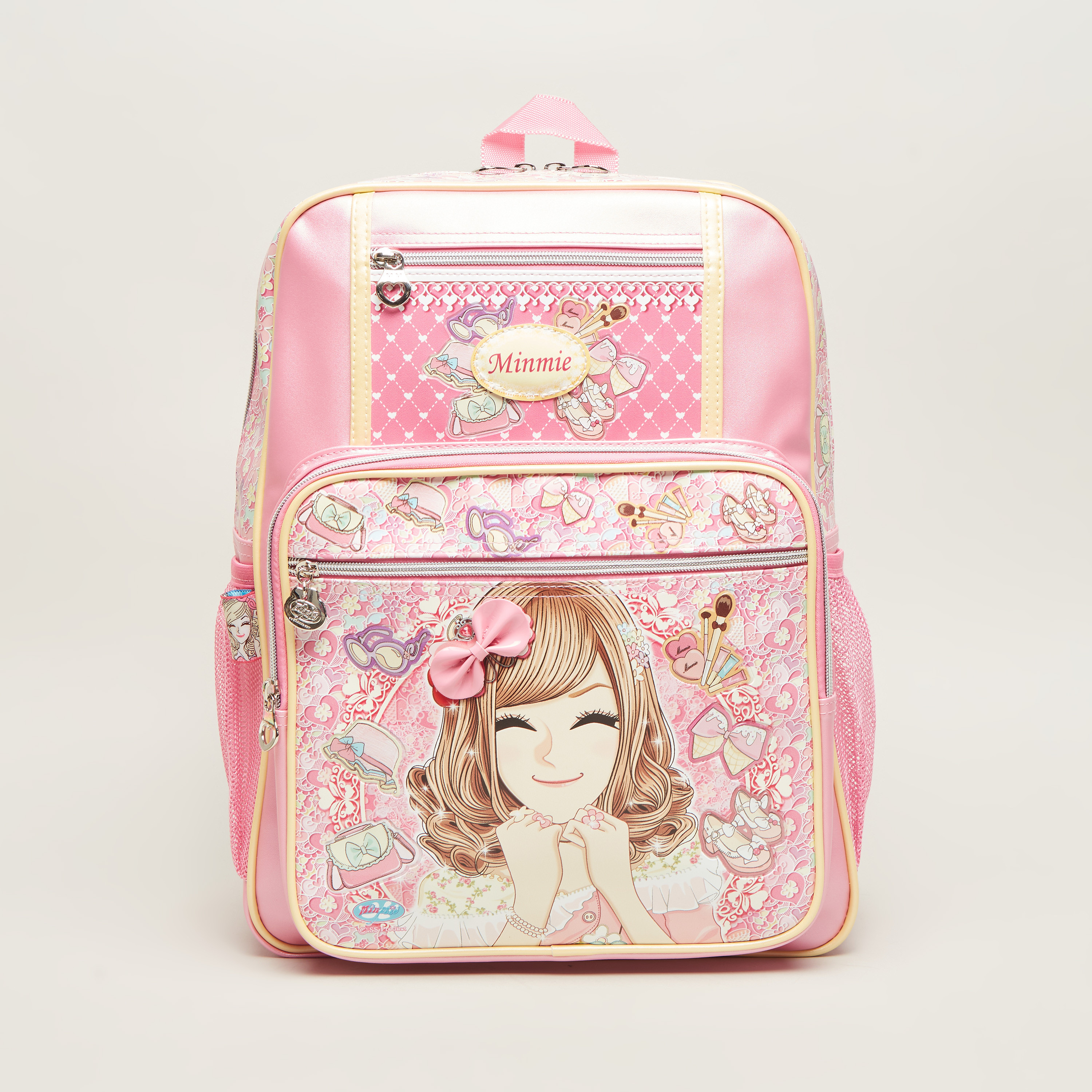Shop Minmie Ribbon Backpack with Adjustable Shoulder Straps