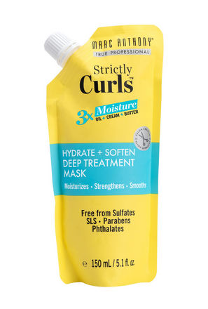 Marc Anthony Strictly Curls 3X Moisture Deep Treatment Mask - 150 ml-lsbeauty-haircare-hairtreatments-hairmasksandcreams-1