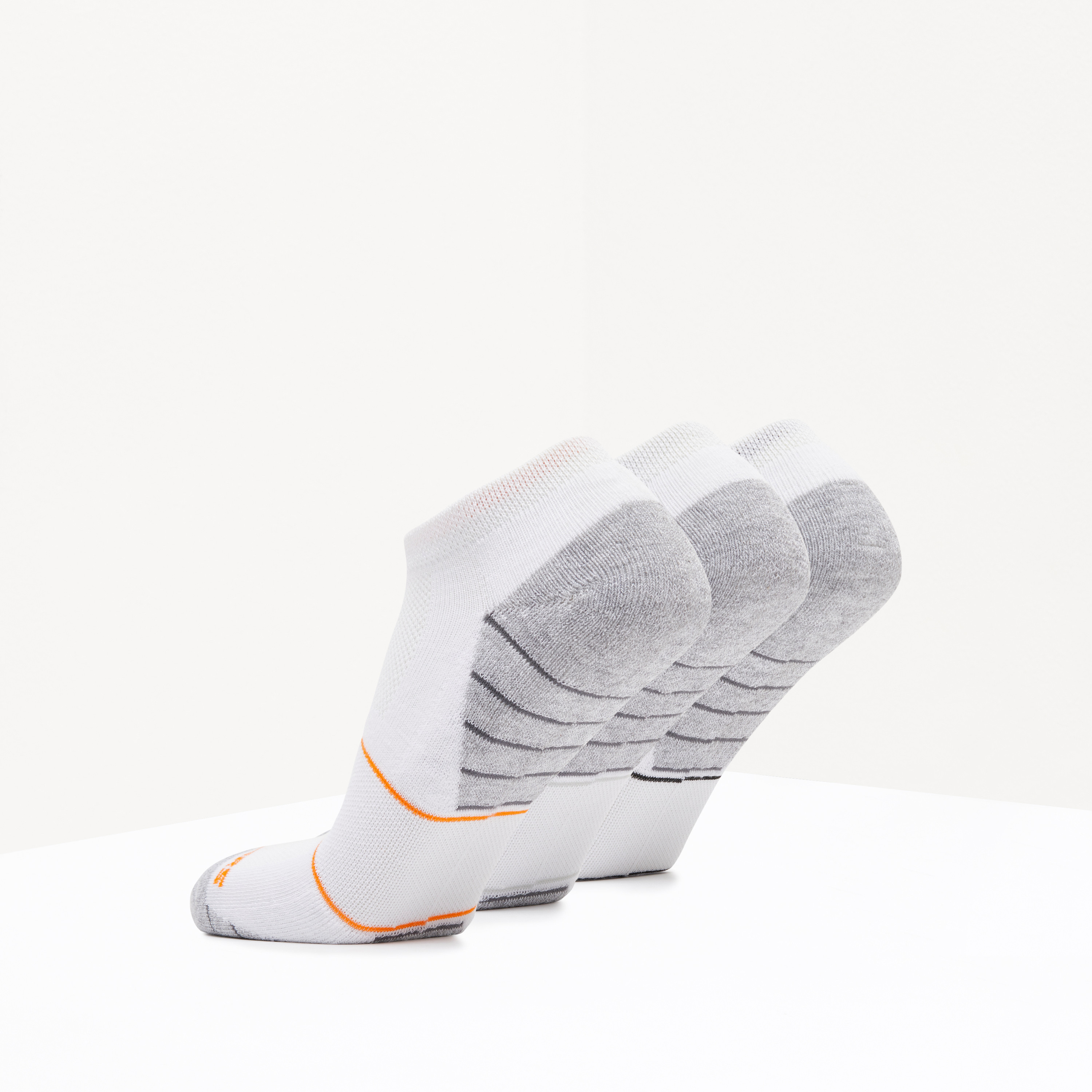 طقم جوارب رياضية مقلمة 3 أزواج بطول الكاحل من سكتشرز - S114346-110-men-socks-image-3