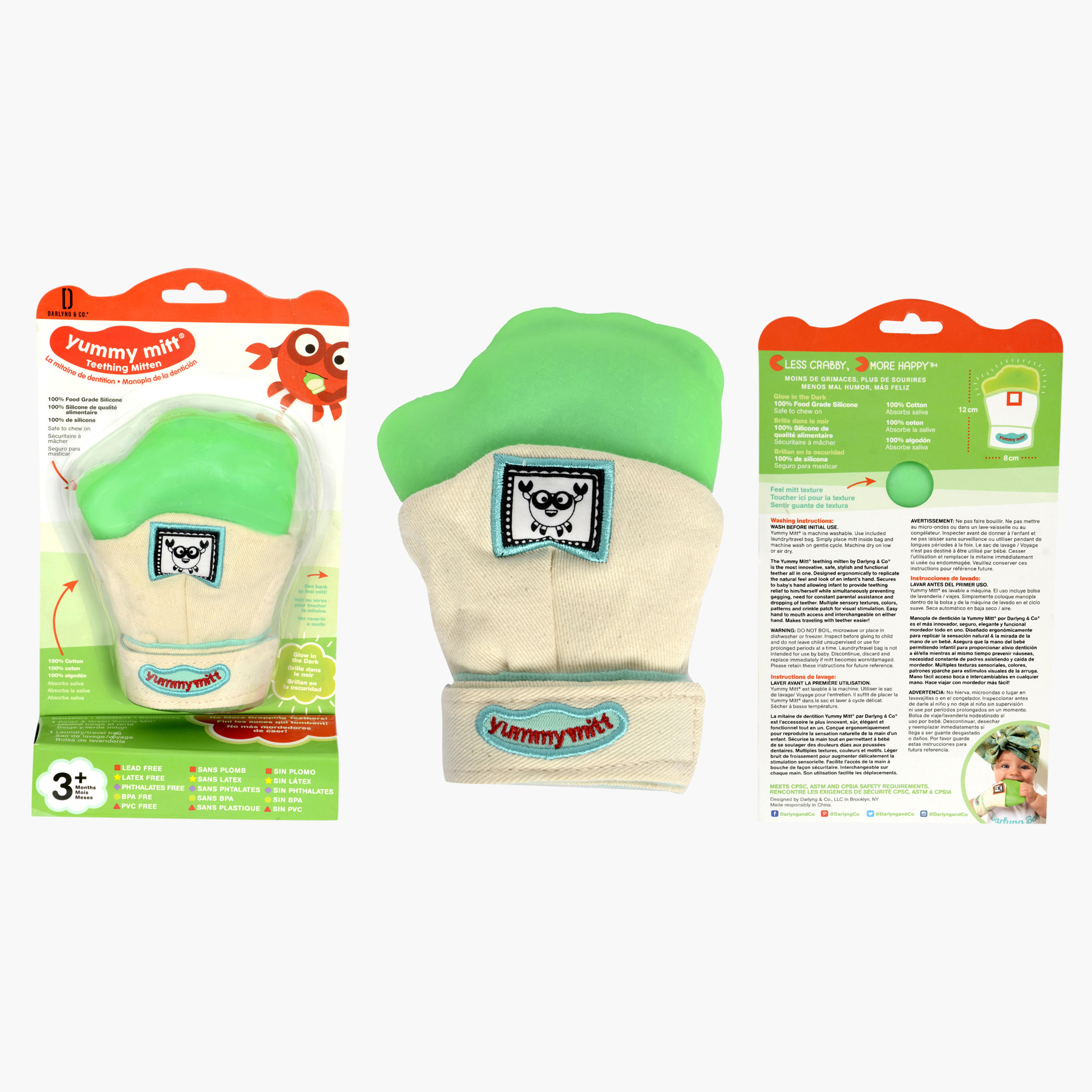 Yummy Mitt Teething Mitten-baby-feeding-teethers-image-1
