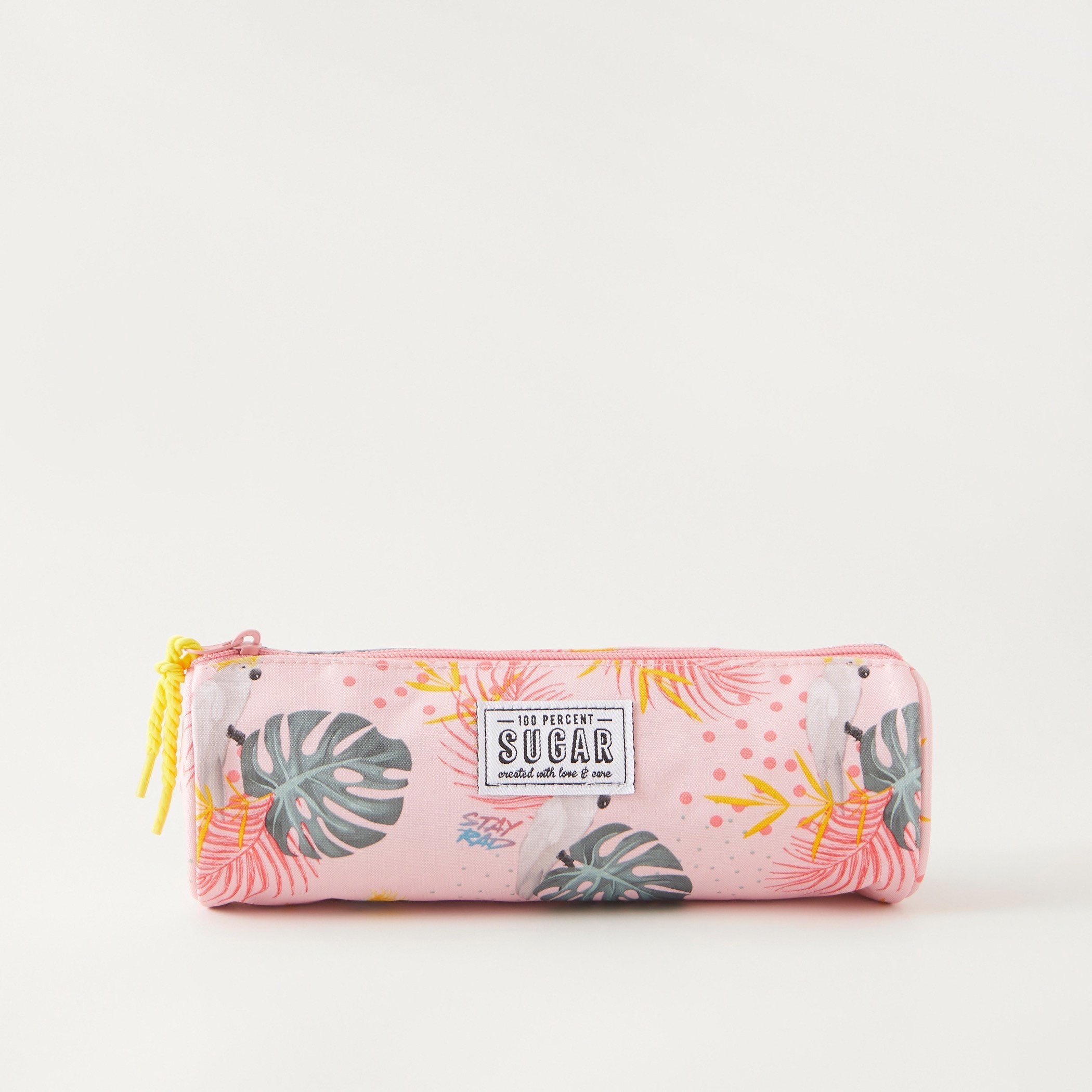 حقيبة أقلام رصاص بطبعات مع إغلاق بسحاب-school-stationery-pencilcases-image-1