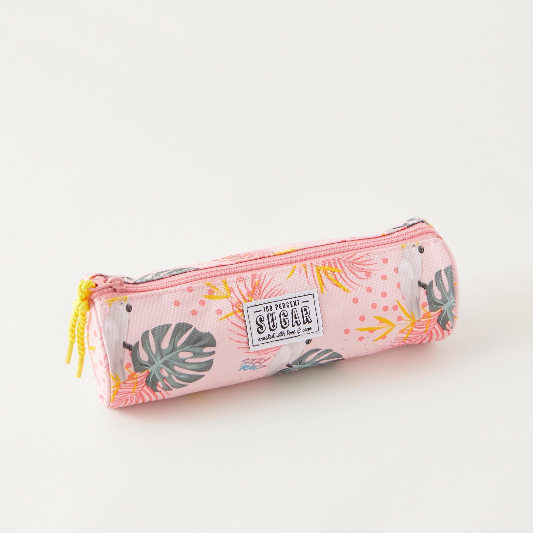 حقيبة أقلام رصاص بطبعات مع إغلاق بسحاب-school-stationery-pencilcases-image-2