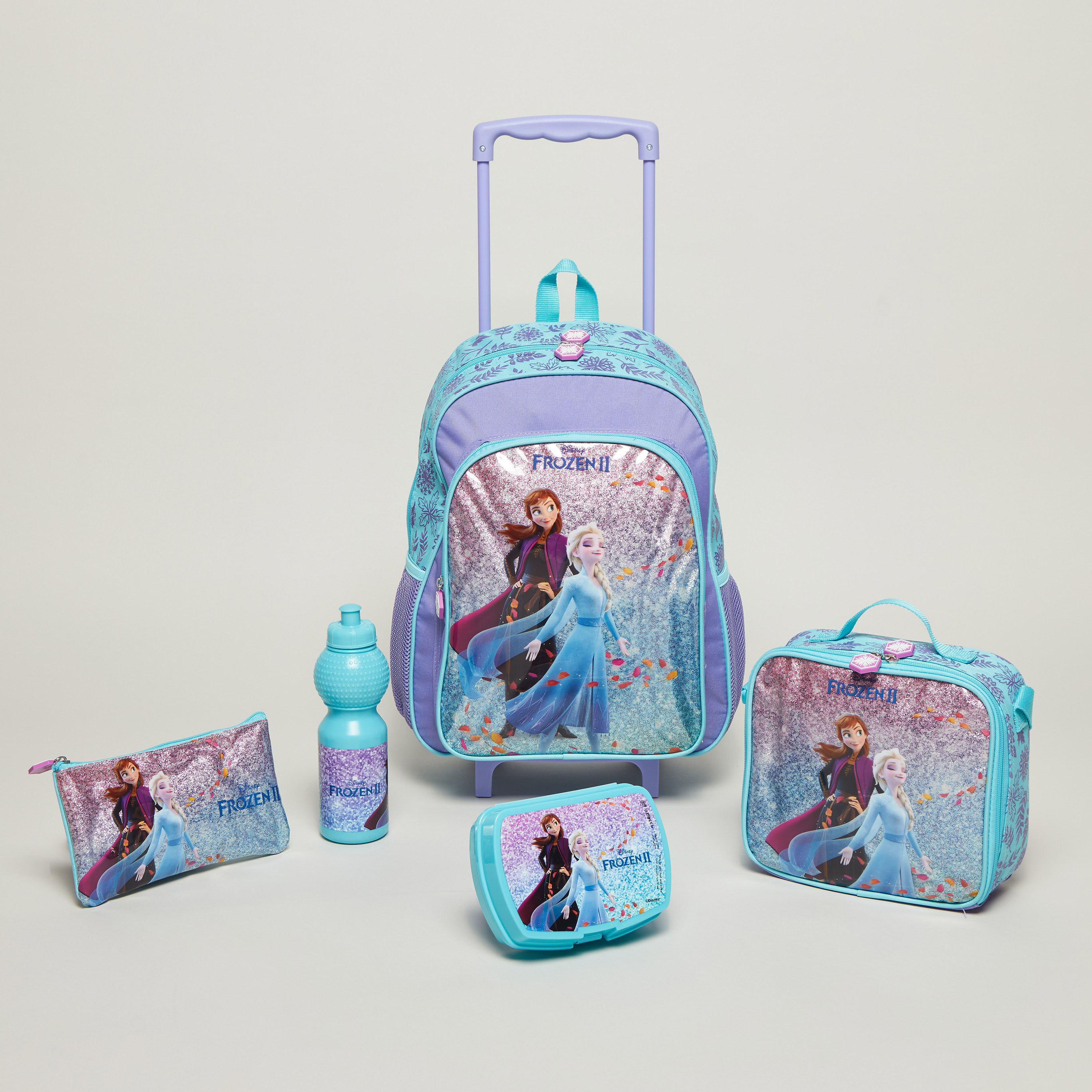 Disney Frozen Printed Trolley Backpack Set-school-bagsandbackpacks-backpacks-image-1