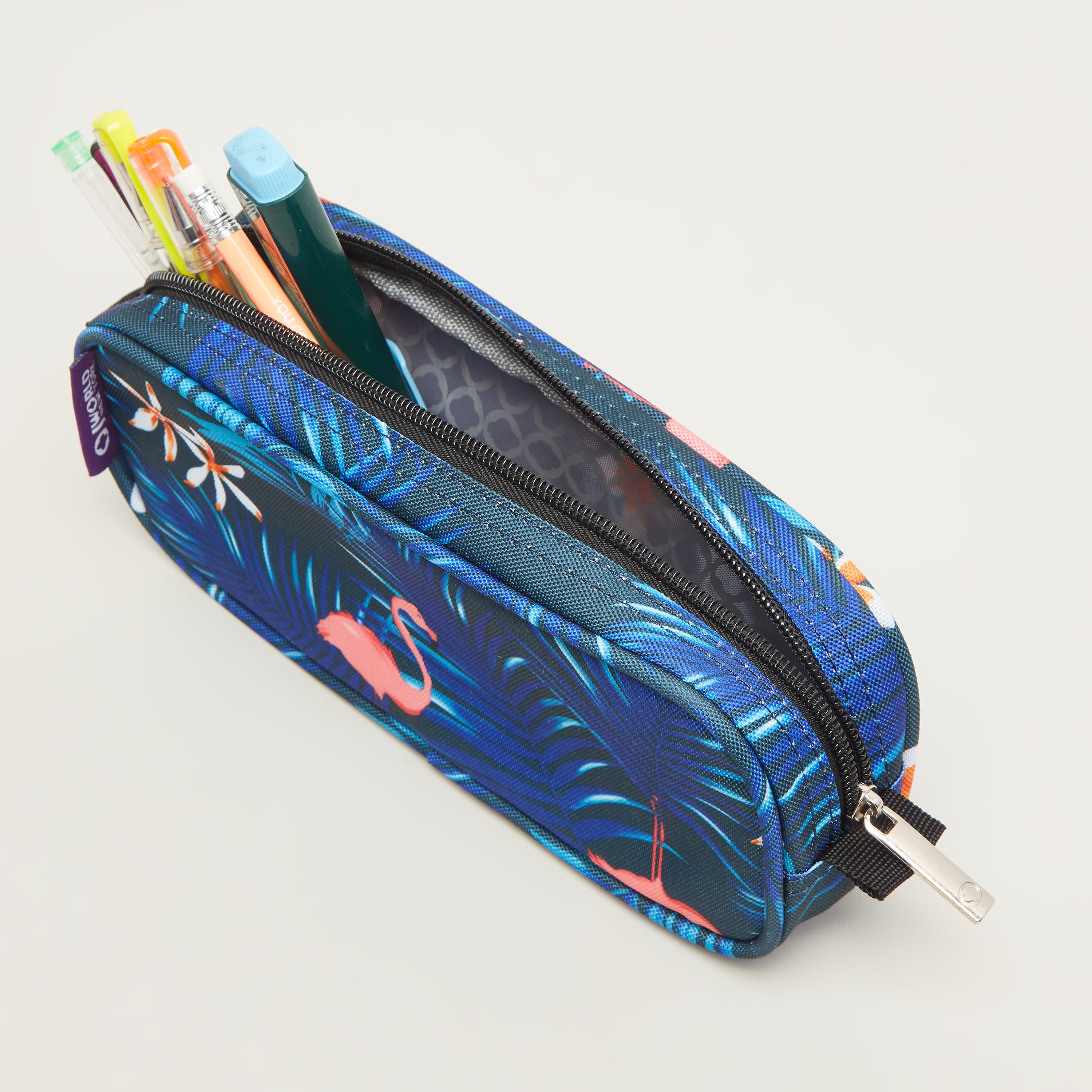 J World Flamingo Pencil Case-school-stationery-pencilcases-image-4
