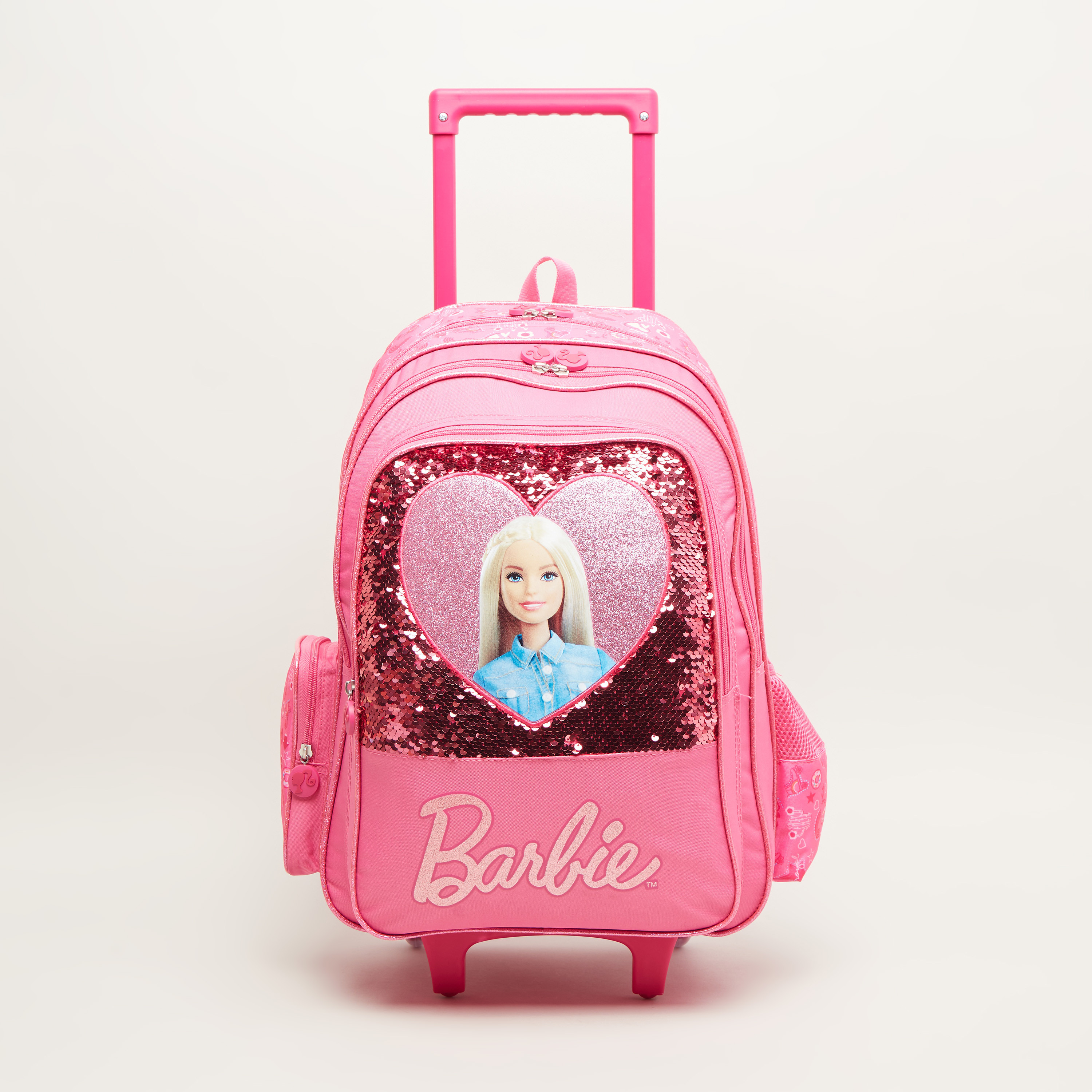 D's PARADISE Kid's 17 Inches Pink Yellow Hair Doll Cartoon Print  Polycarbonate Trolley Bag Suitcase for Baby Girl's & Boy's : Amazon.in:  Fashion