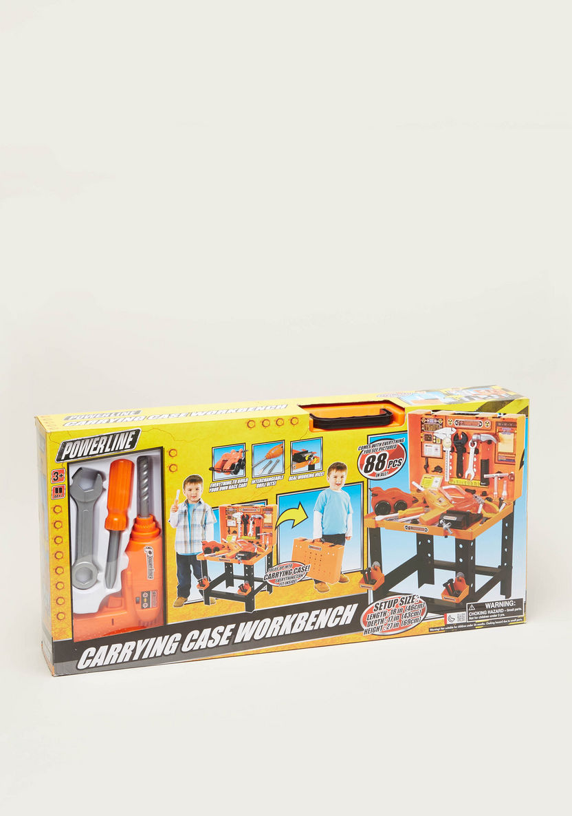 Powerline 88-Pieces Carrying Case Workbench Toy-Role Play-image-9