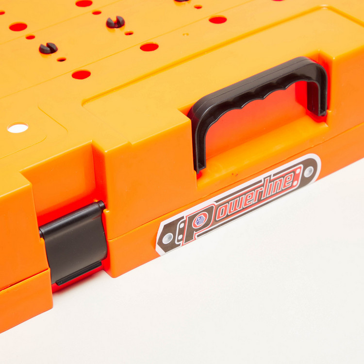 Powerline 88-Pieces Carrying Case Workbench Toy