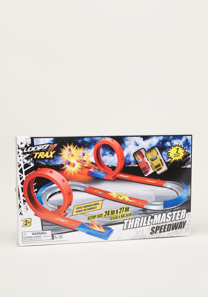 Fong Bo Toy Thrill Master Speedway Car Toy Playset-Scooters and Vehicles-image-5