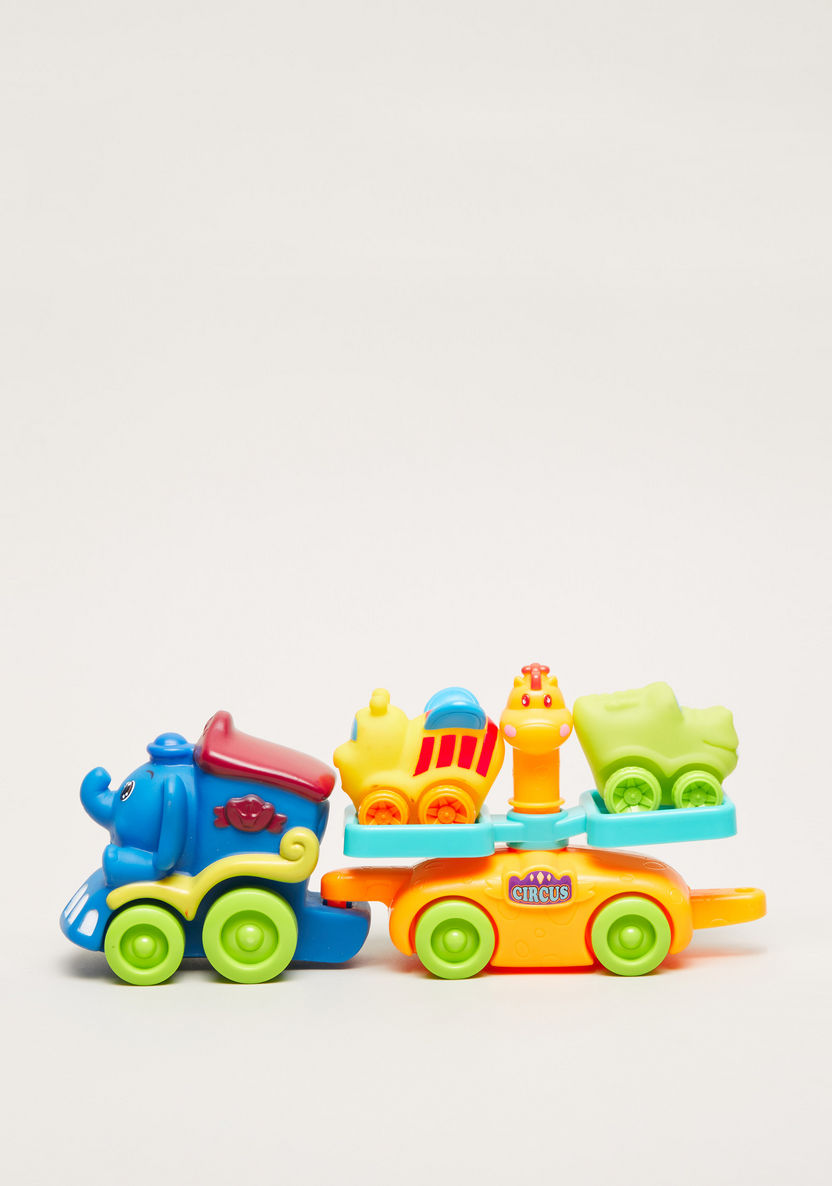 Fong Bo Toy Baby Wheels Big Top Train Toy Set-Scooters and Vehicles-image-1