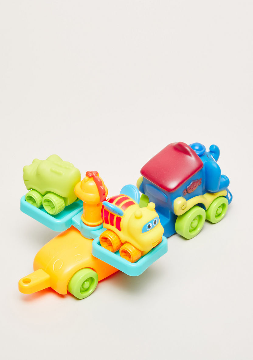 Fong Bo Toy Baby Wheels Big Top Train Toy Set-Scooters and Vehicles-image-2