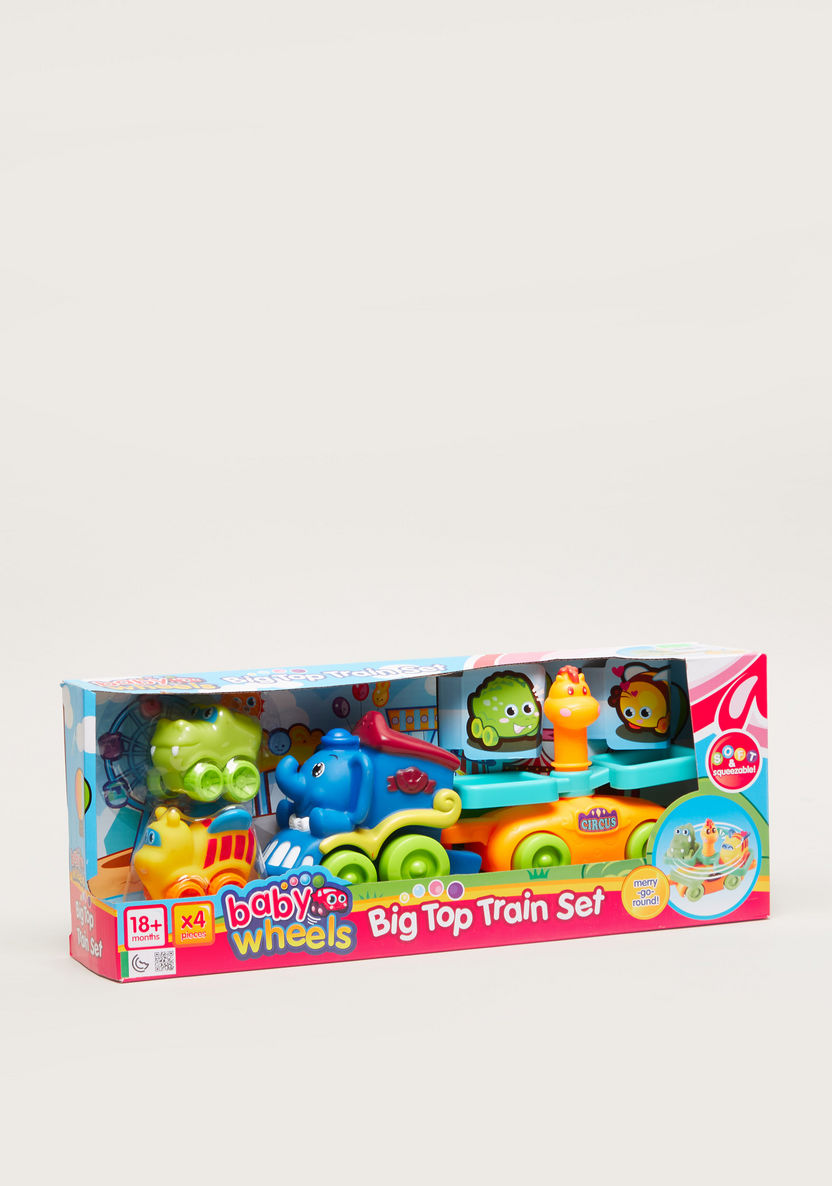 Fong Bo Toy Baby Wheels Big Top Train Toy Set-Scooters and Vehicles-image-5