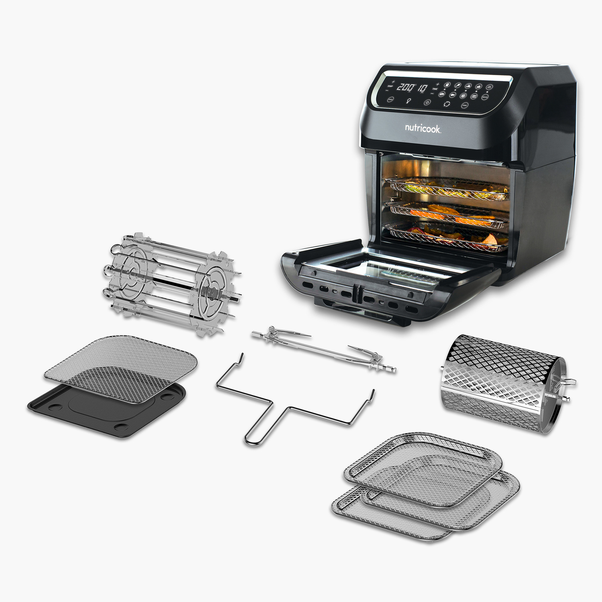 Nutricook 1800W Air Fryer Oven - 12 L-baby-feeding-babyfoodprocessors-image-5