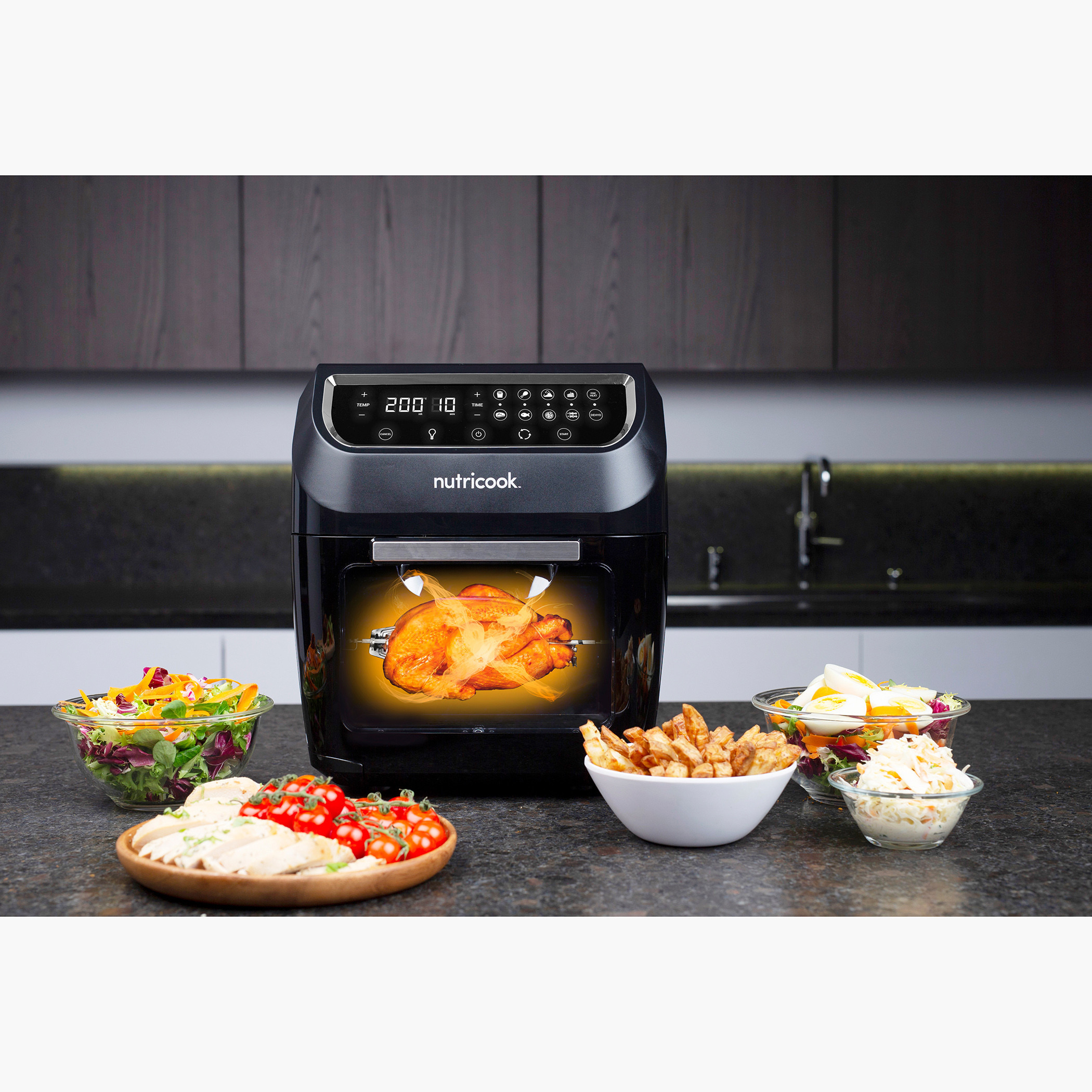 Nutricook 1800W Air Fryer Oven - 12 L-baby-feeding-babyfoodprocessors-image-6