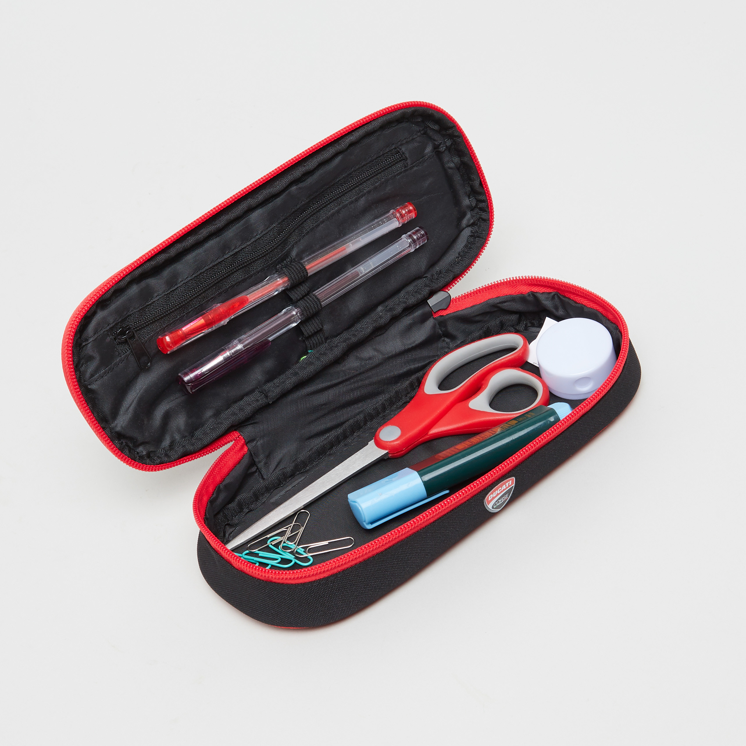مقلمة دوكاتي بلاك باور-school-stationery-pencilcases-image-4