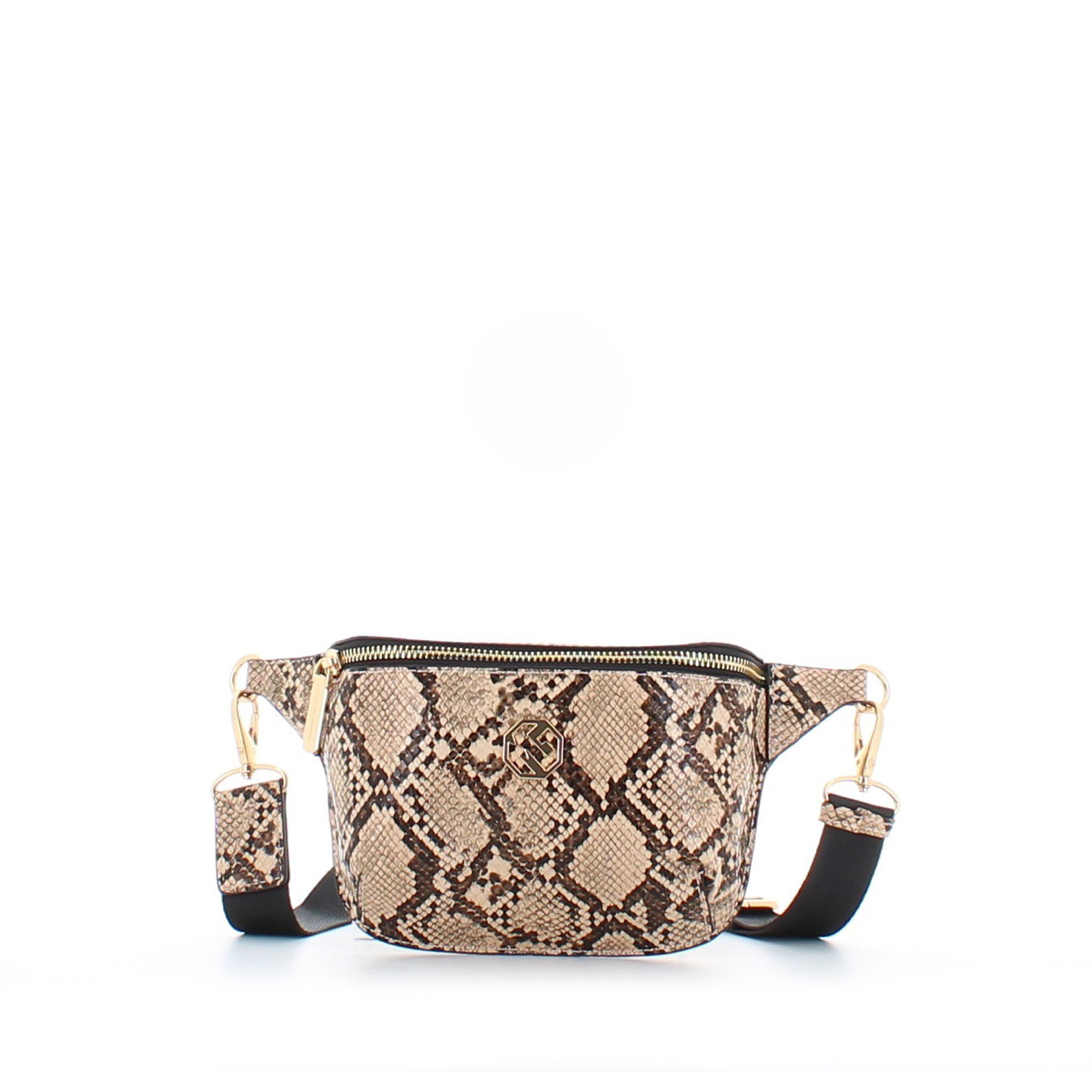 Snake print 2024 belt bag