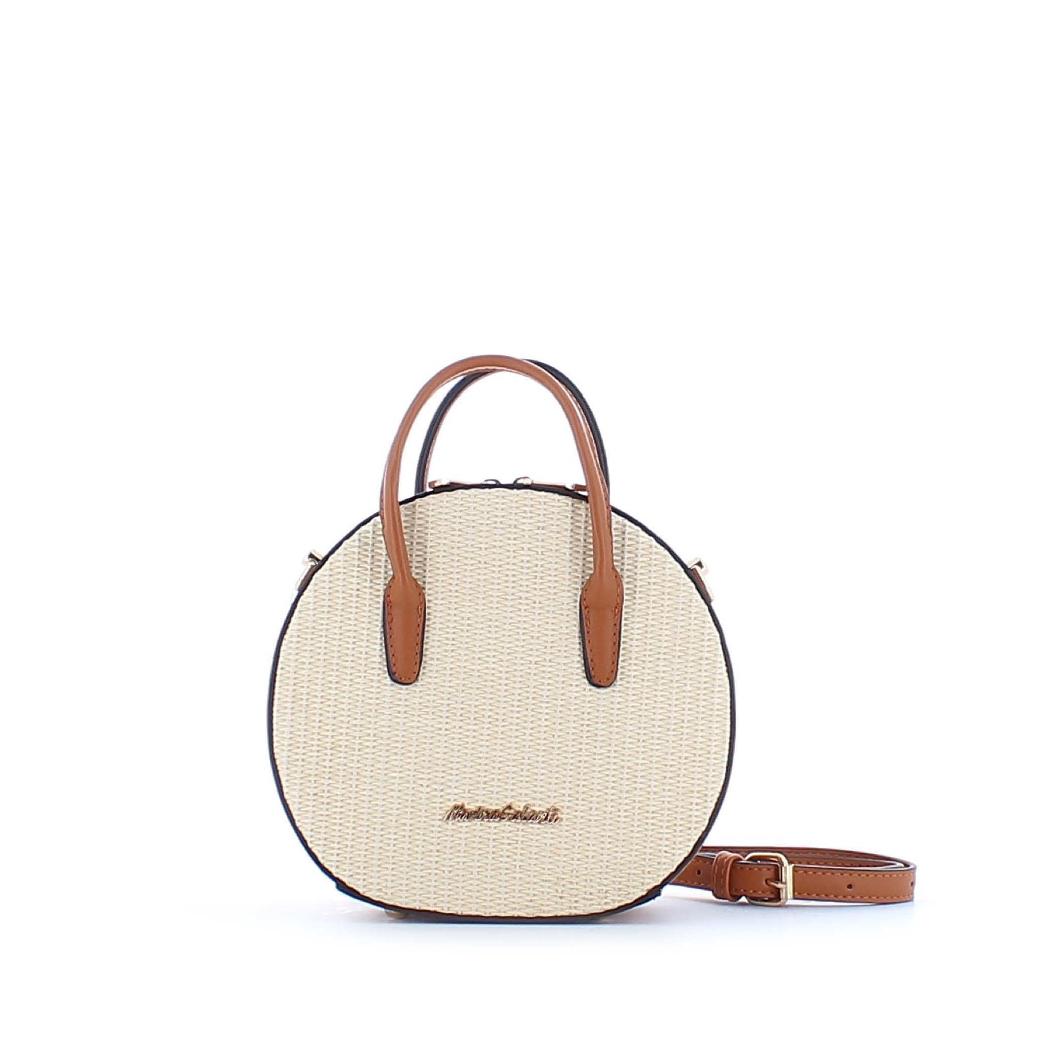 Round sales satchel bag