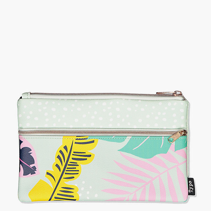 Buy Typo Palm Print Pencil Case Online For Kids | Centrepoint Kuwait