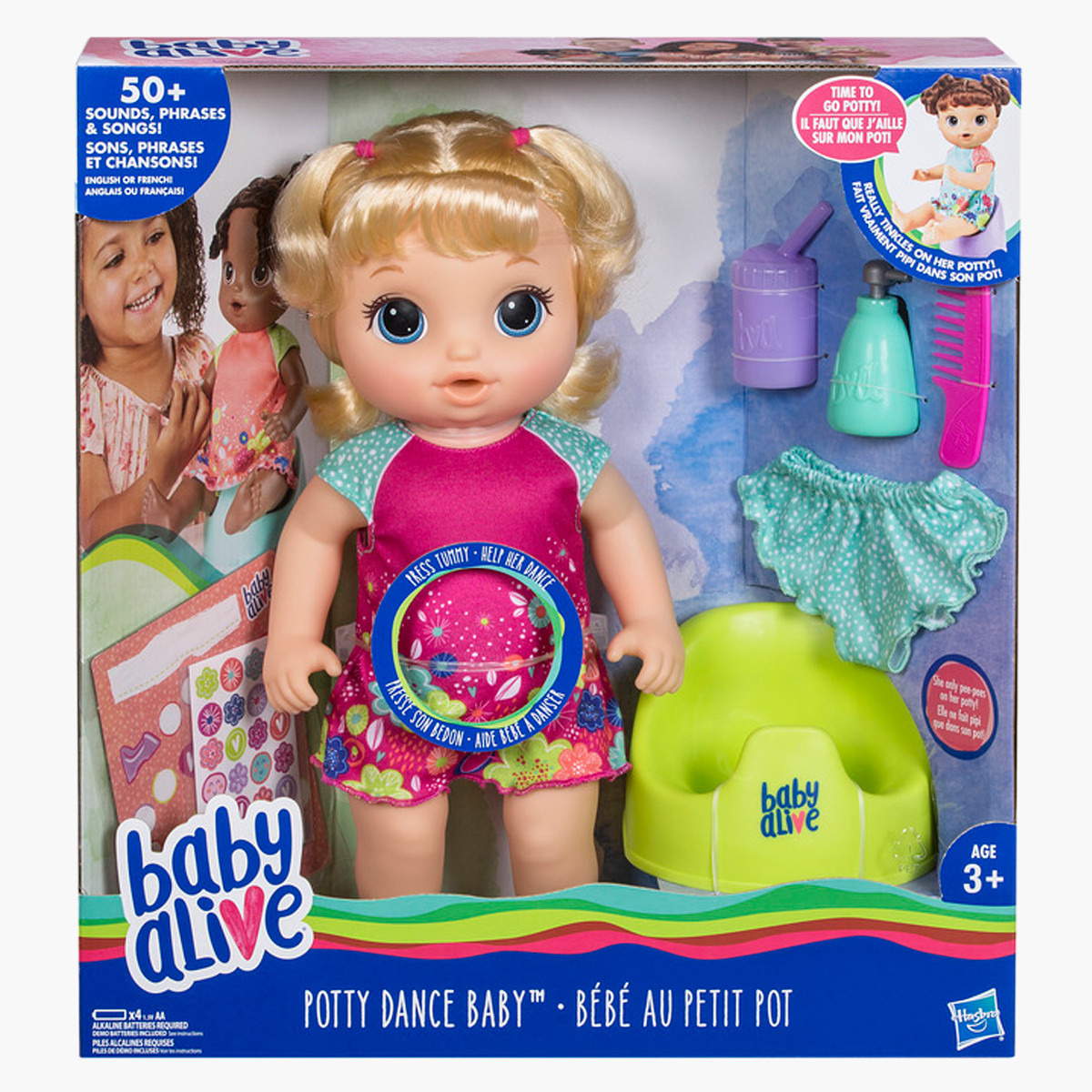Hasbro Baby Alive Potty Dance Baby Doll Playset-toys-dollsandplaysets-dollplaysets-image-1