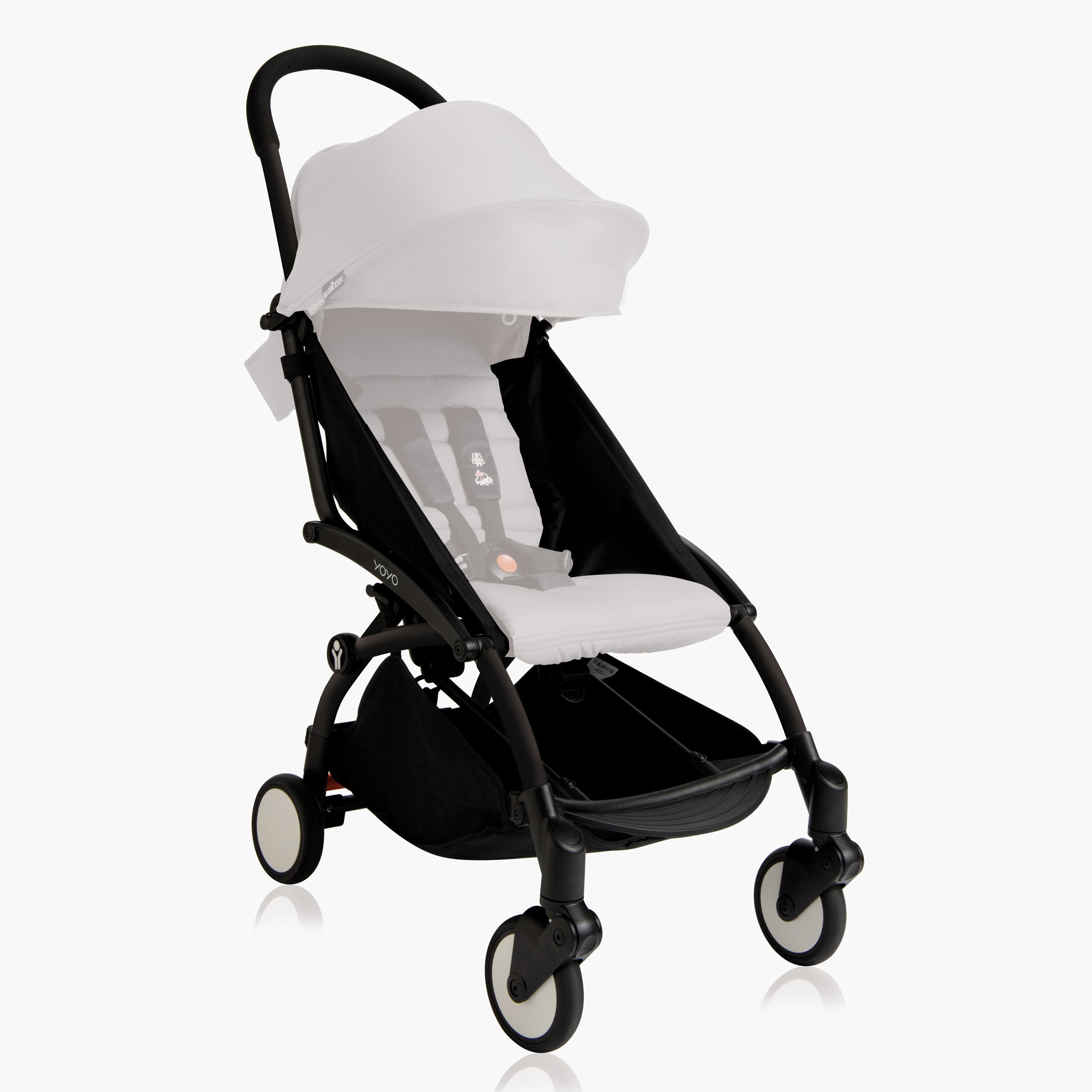 عربة أطفال يويو من بيبي زين + إطار عربة أسودة اللون-baby-gear-strollersandprams-strollers-image-1