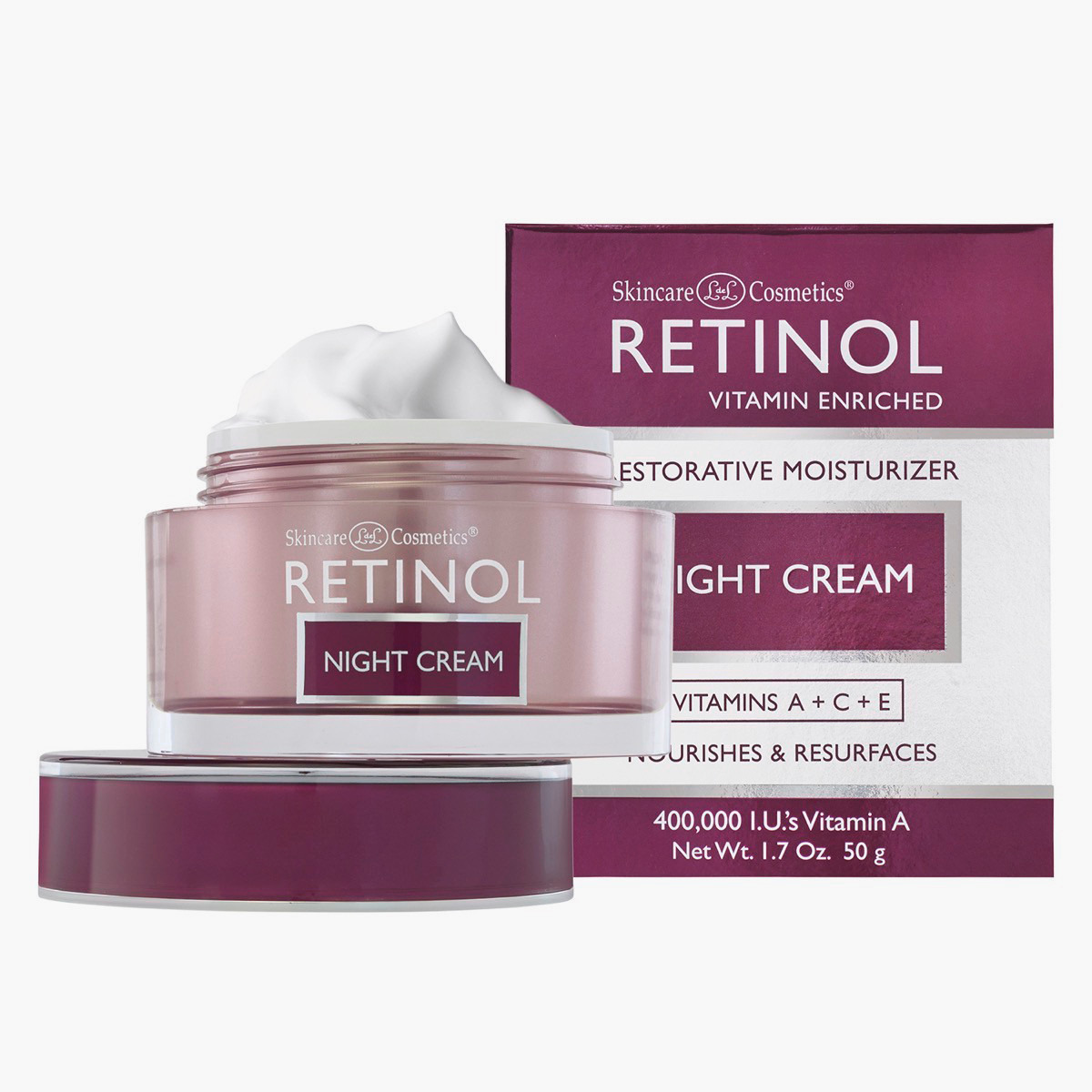 Retinol Night Cream - 50 gms-beautyandpersonalcare-skin-moisturisers-nightcreams-image-1