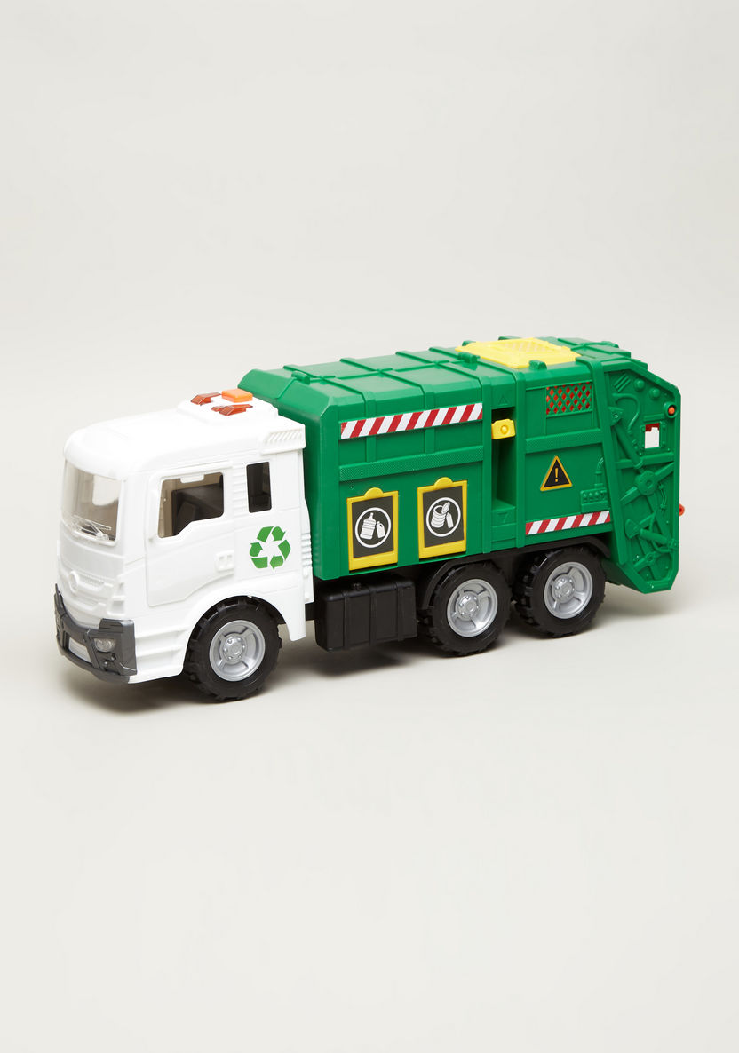 MotorShop Garbage Recycle Battery Operated Toy Truck-Gifts-image-1