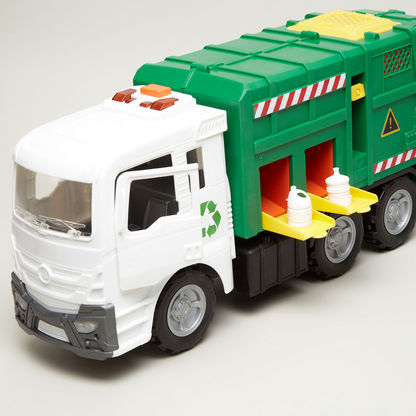 MotorShop Garbage Recycle Battery Operated Toy Truck-Gifts-image-5