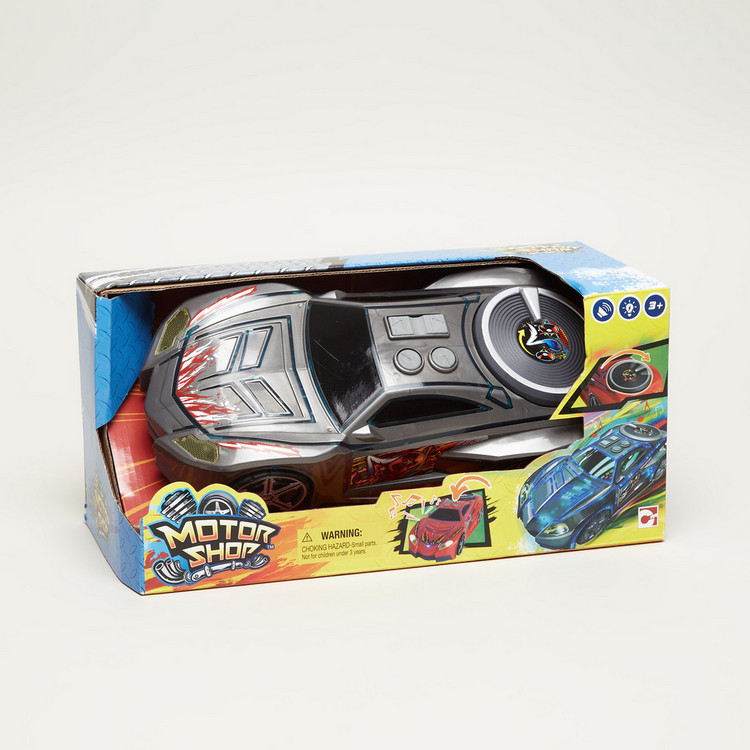 MotorShop Musictronic Battery Operated Racer Toy Car