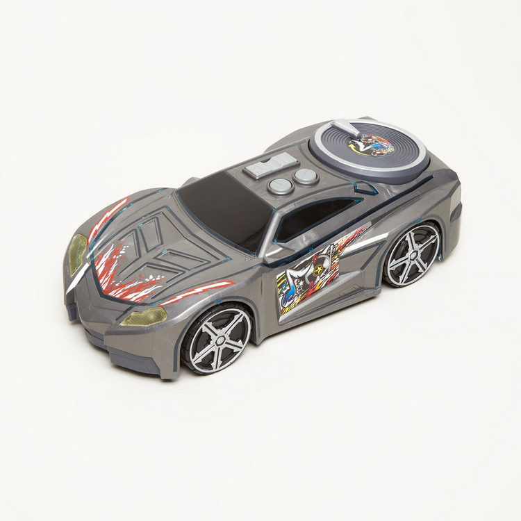 MotorShop Musictronic Battery Operated Racer Toy Car