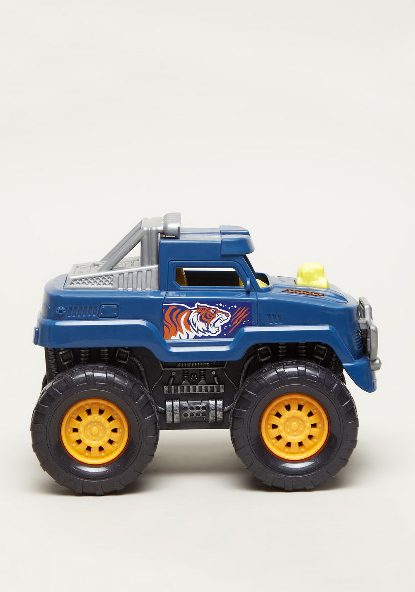 MotorShop Battery Operated Monster Toy Truck-Action Figures and Playsets-image-2