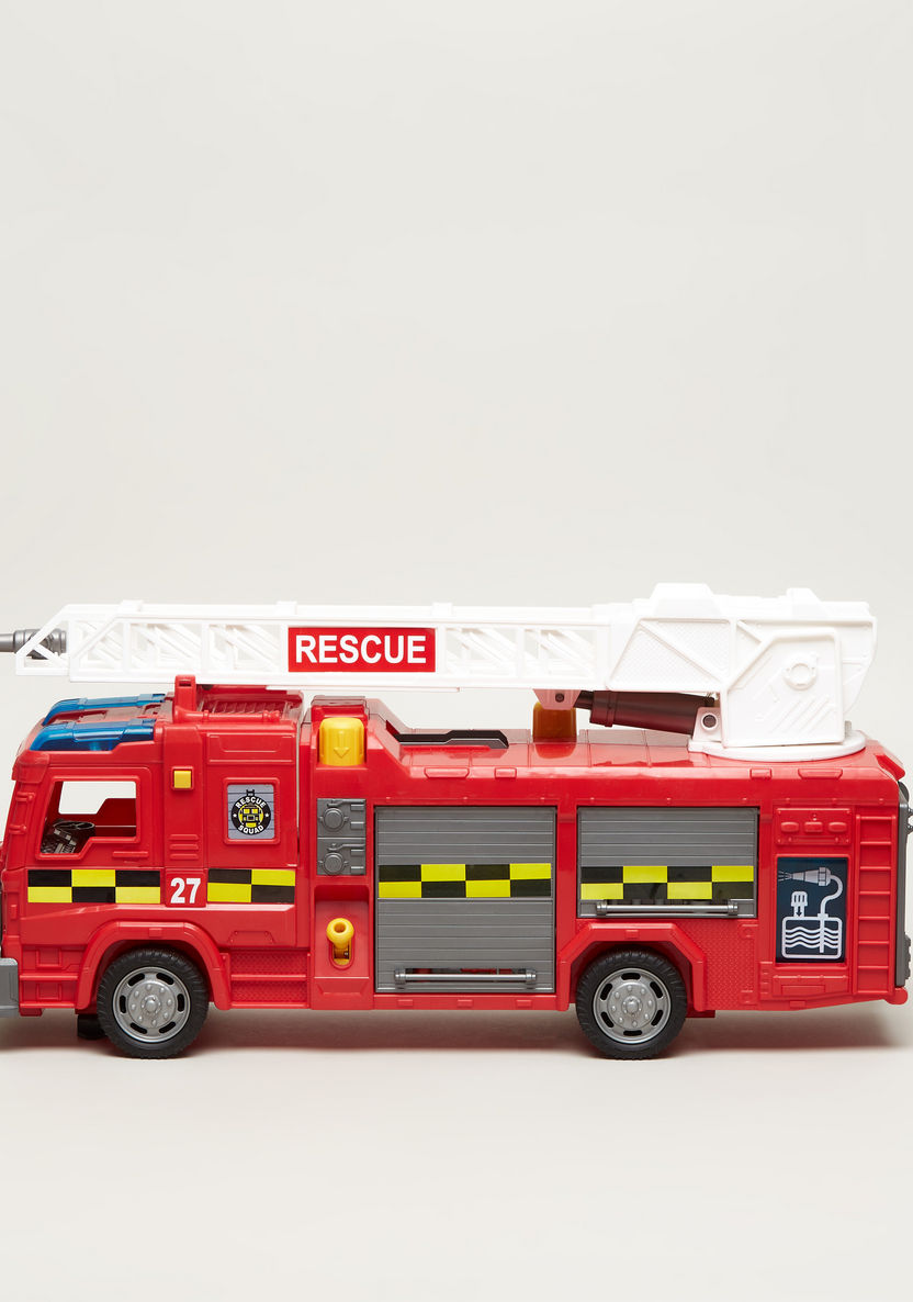 MotorShop Pump Action Battery Operated Fire Engine Toy-Gifts-image-2